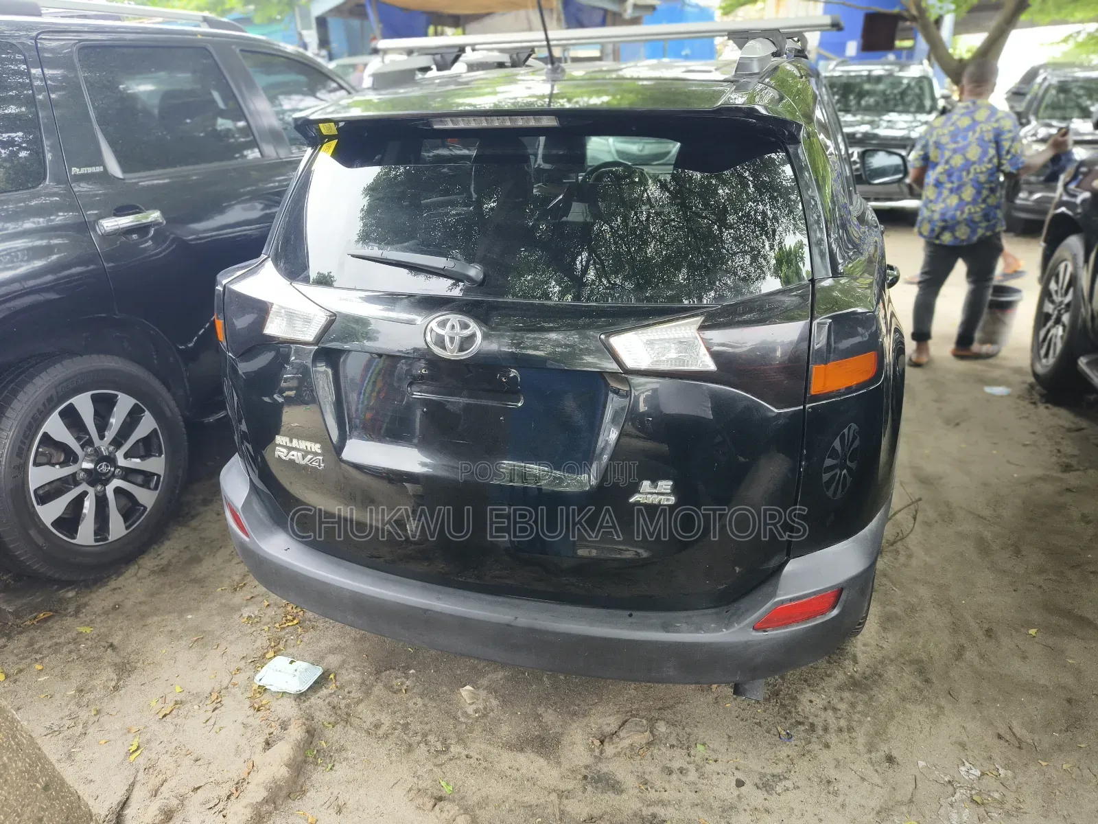 Toyota RAV4 LE AWD (2.5L 4cyl 6A) 2013 Black