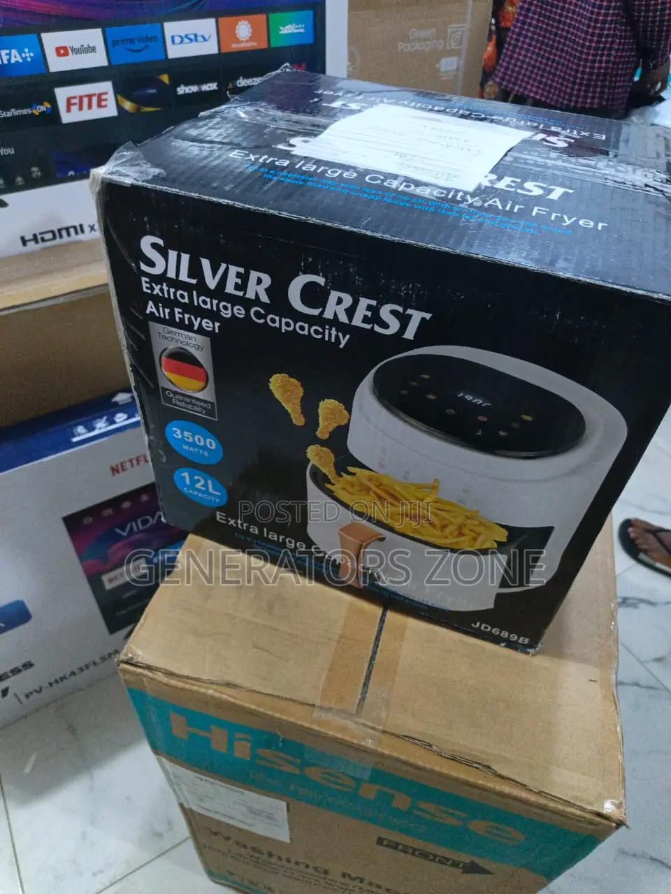 Silver Crest 12l Air Fryer Jd689b – Enjoy Crispy Meals