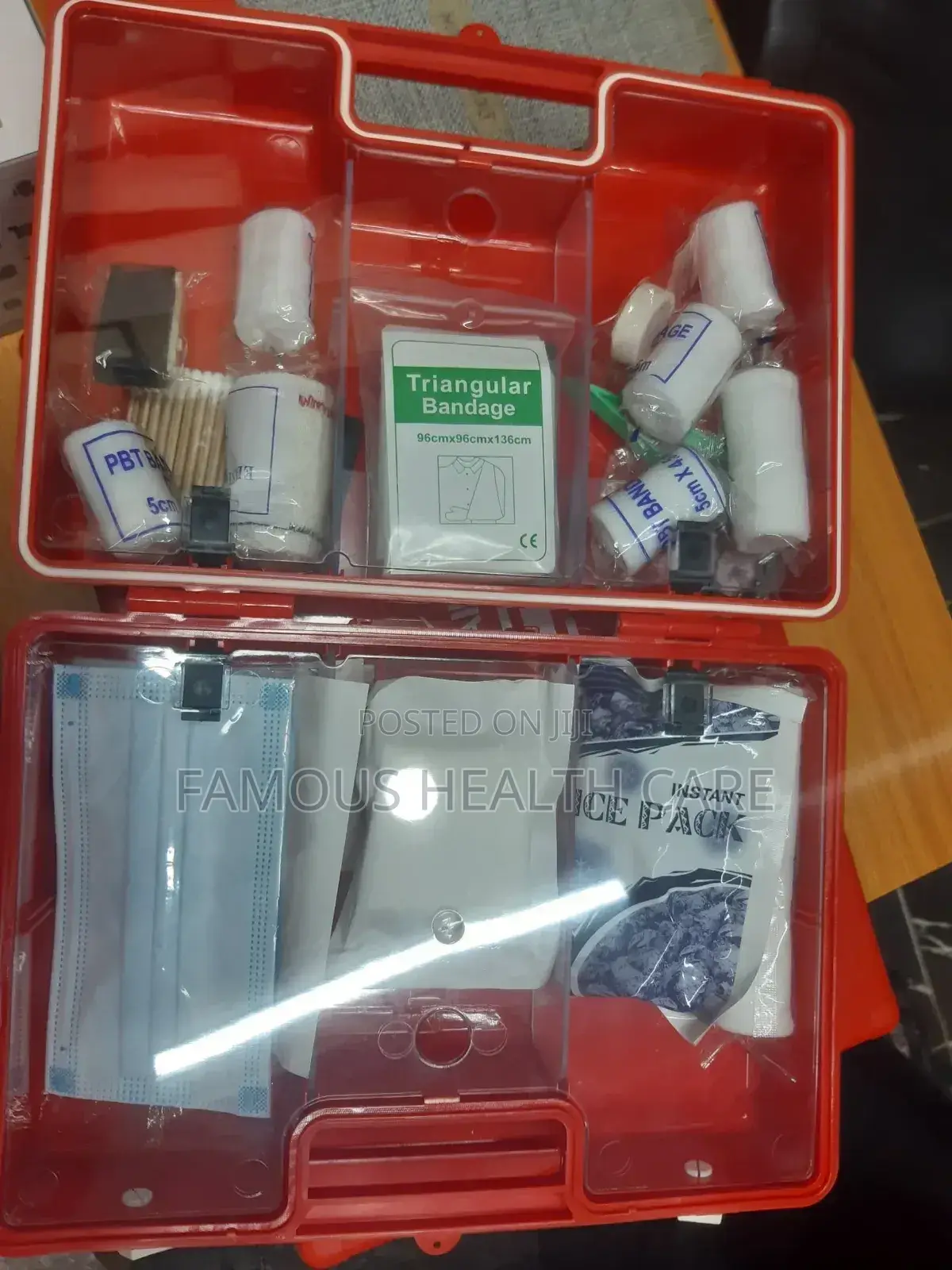 Kitted First Aid Box