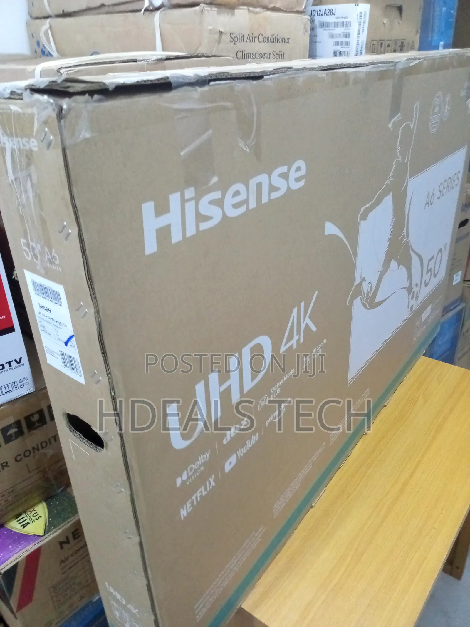 Quality Hisense 50-Inch Vidaa Smart Tv [50a6h].