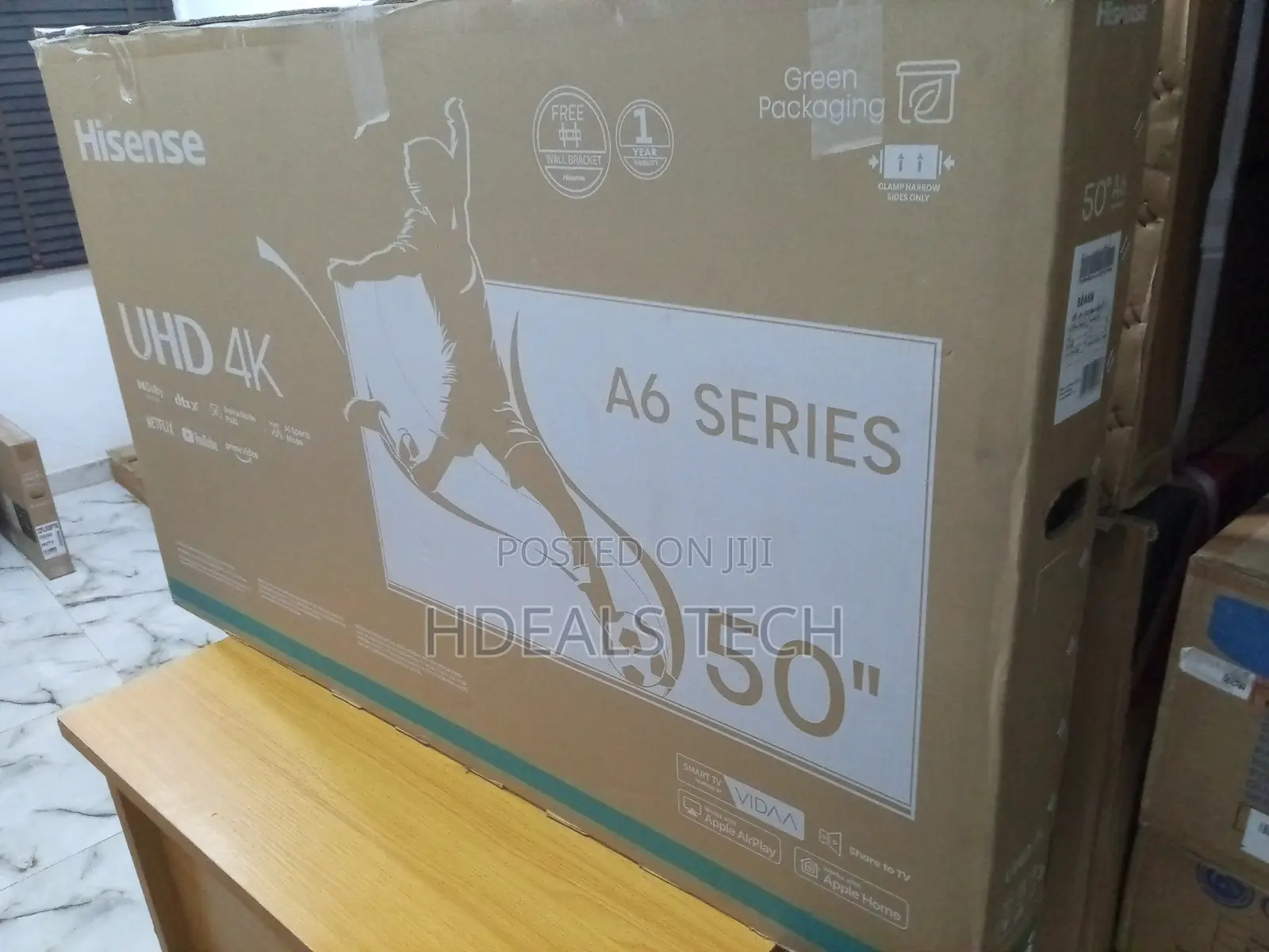 50" Hisense Smart Tv With Vidaa Platform – Ultra Hd