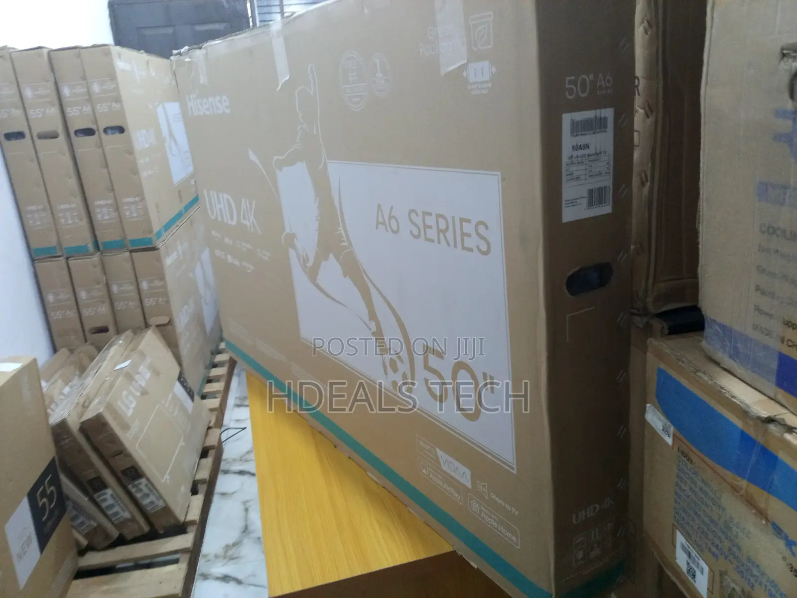 50" Hisense Smart Tv With Vidaa Platform – Ultra Hd