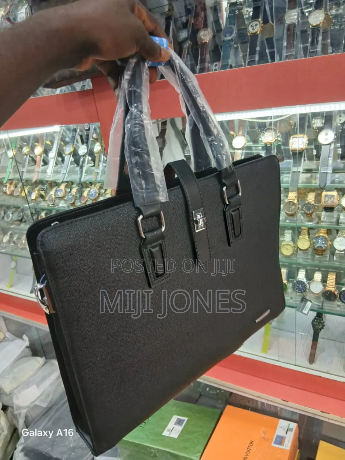 "Professional Men's Laptop Bag for Corporate Use"