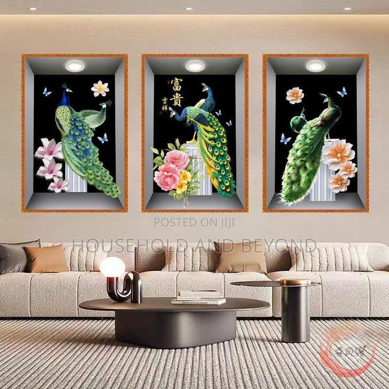 3 in 1 3d Home Decor Stickers Wall Stickers