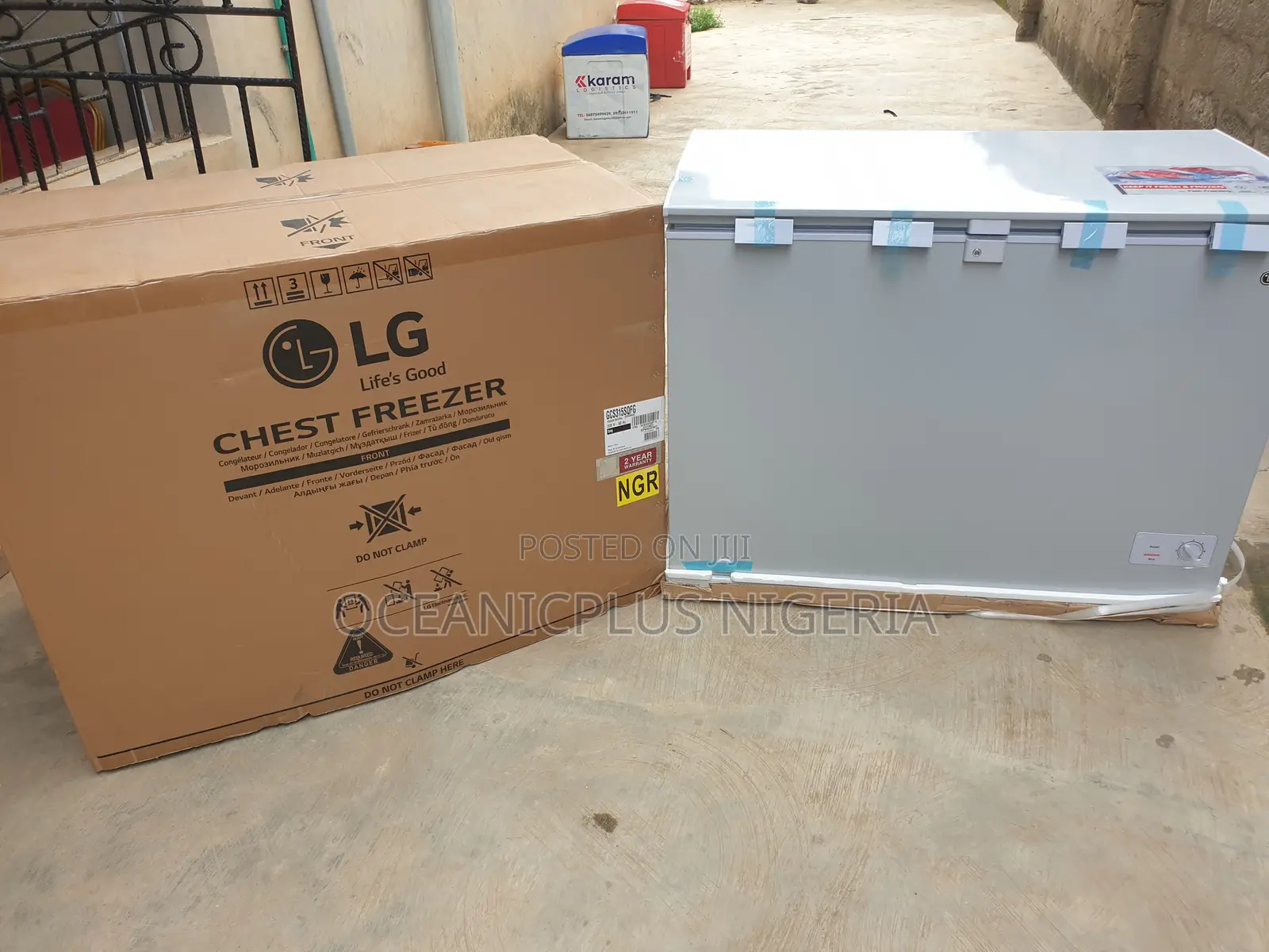 Lg 280l Extra Space Chest Freezer (Gcs315sqfg)