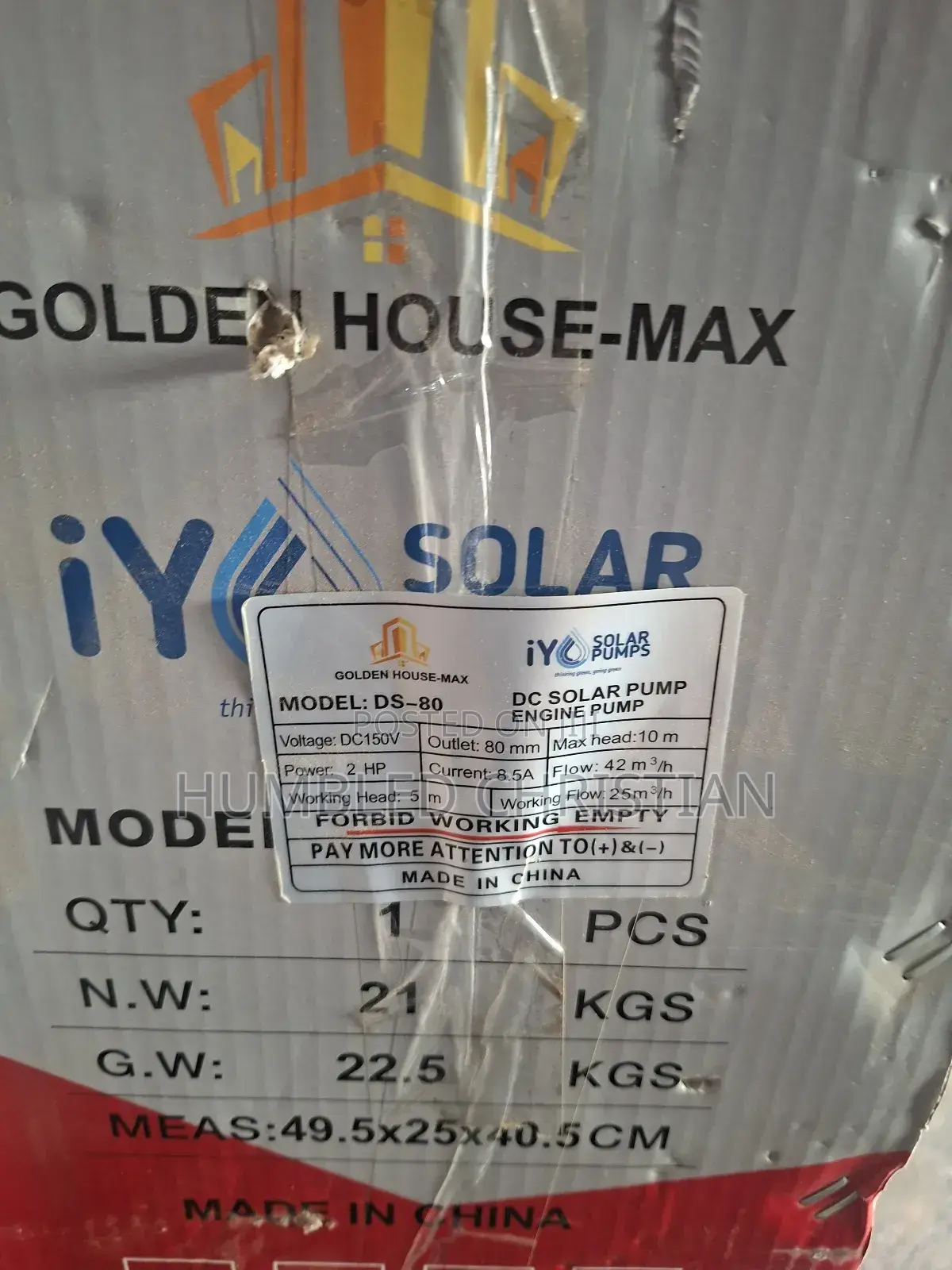 Solar Irrigation Pump