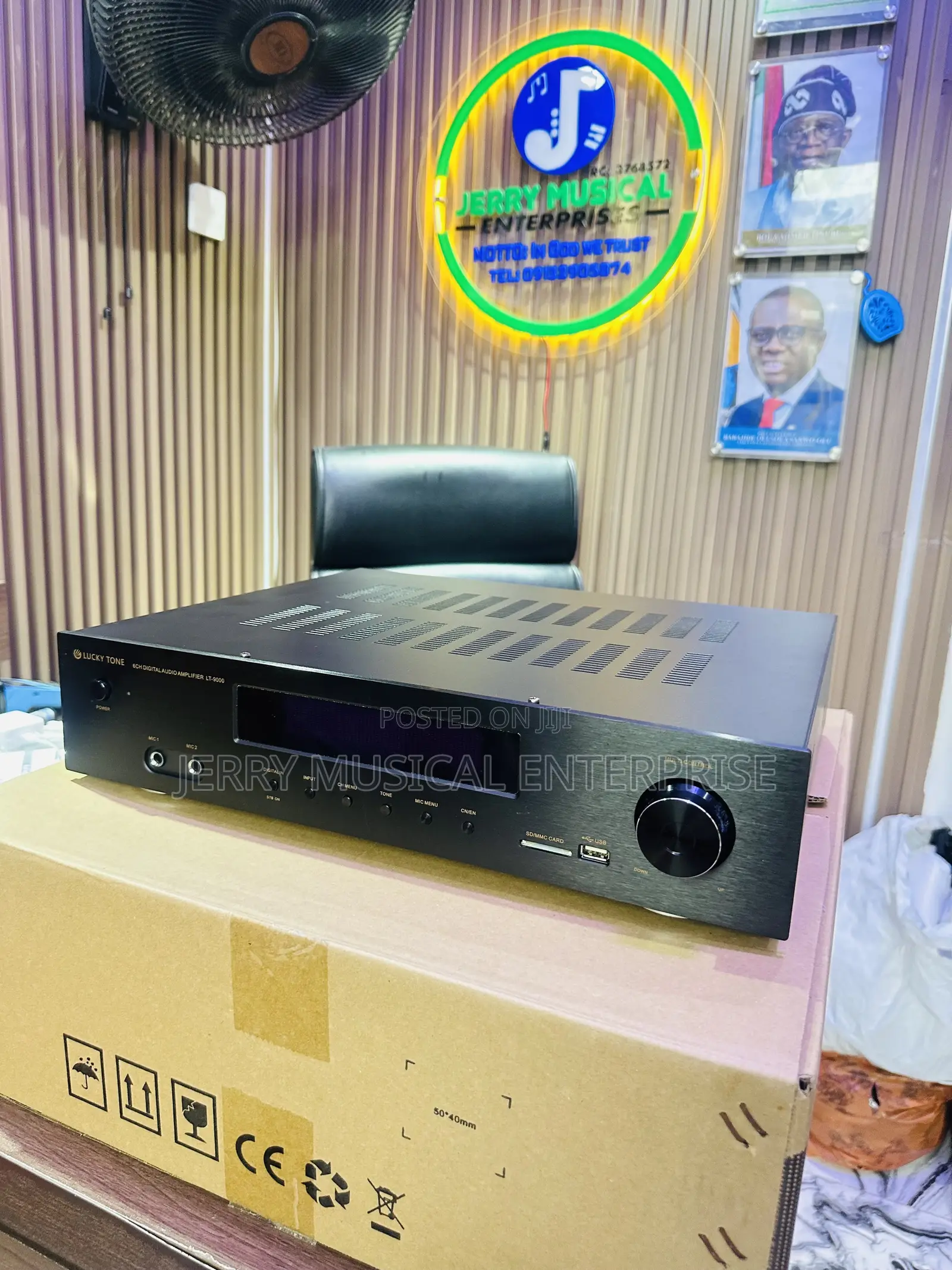 Lucky Tone 5.1 Hdmi Audio Video Amplifier