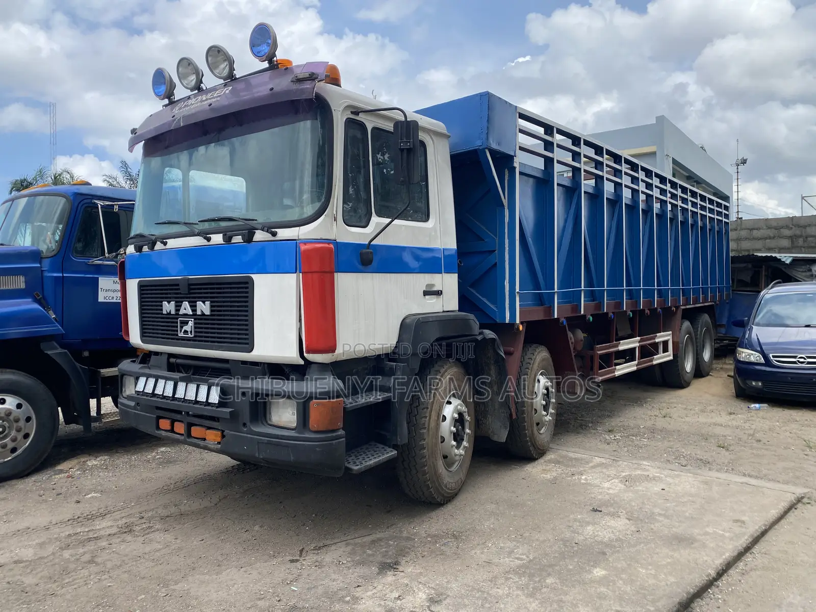 Trailer Truck Man Diesel 12tyres
