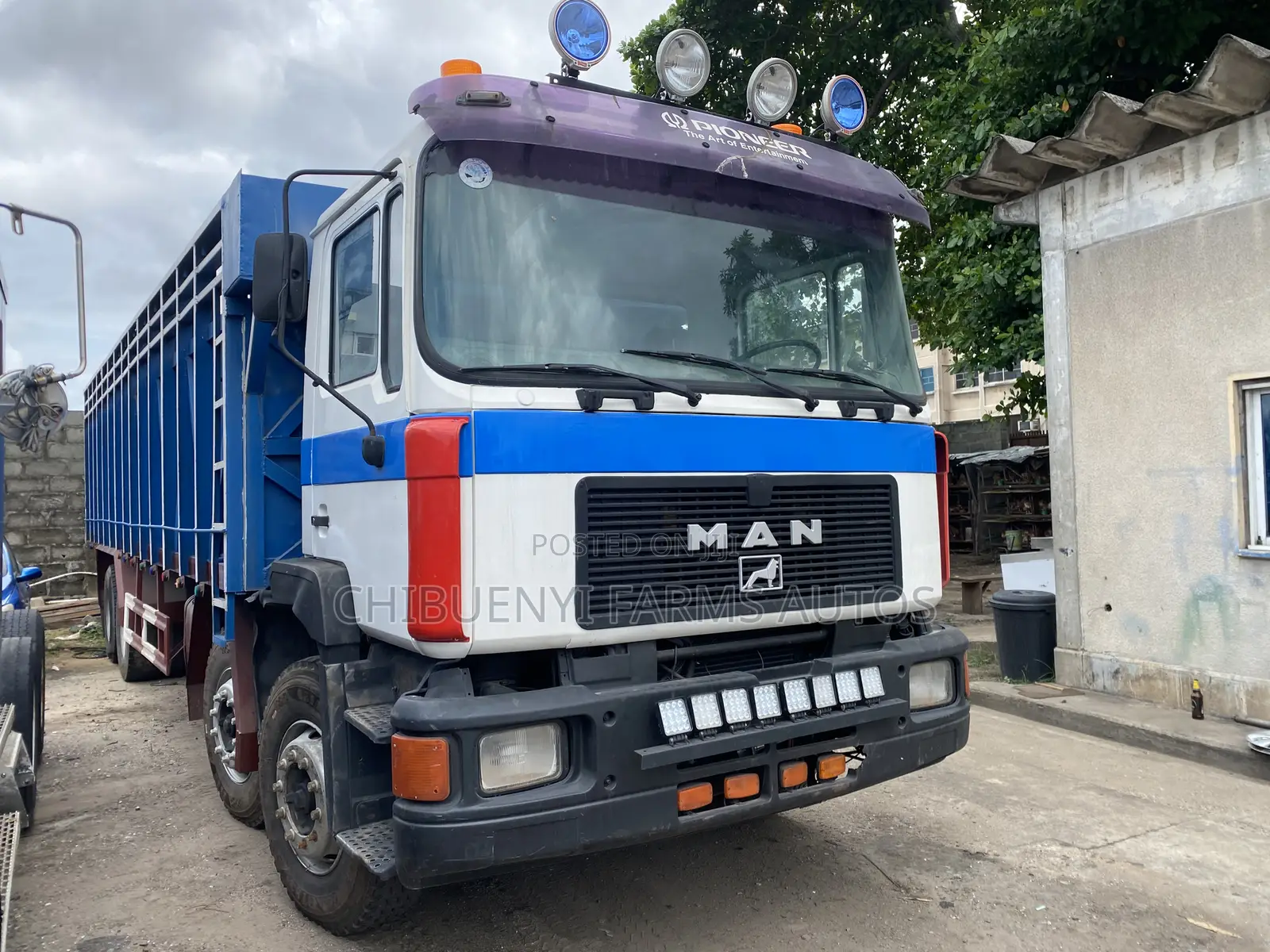 Trailer Truck Man Diesel 12tyres