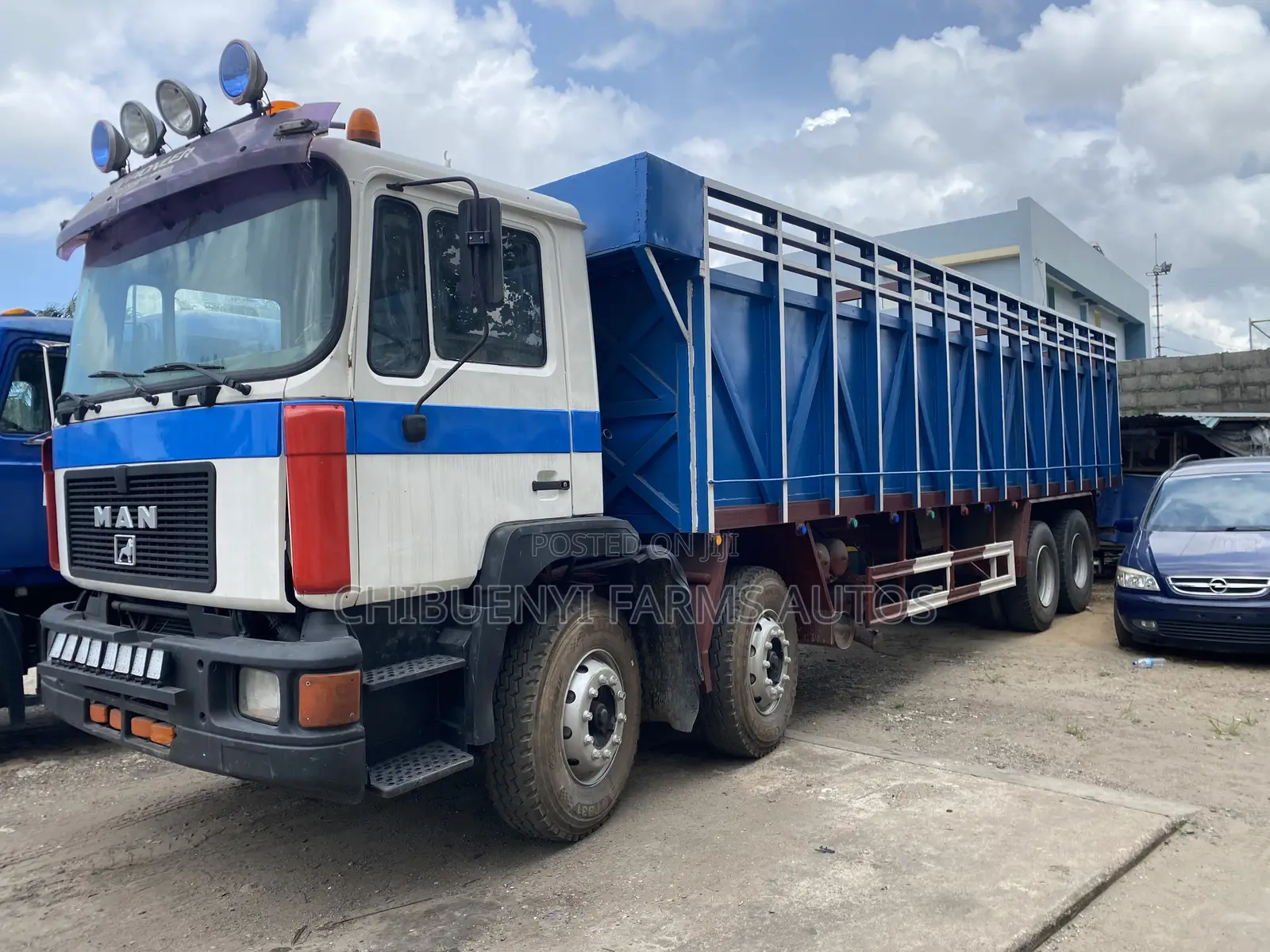 Trailer Truck Man Diesel 12tyres