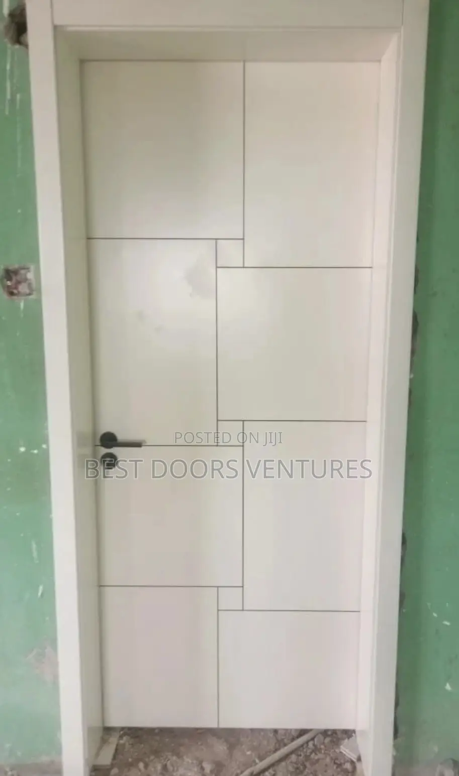 Room Door Wooden White Series 424