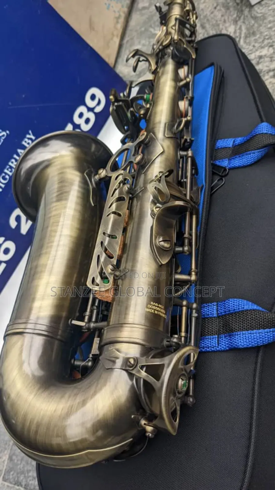 Quality Bronze Selmer Alto Saxophone