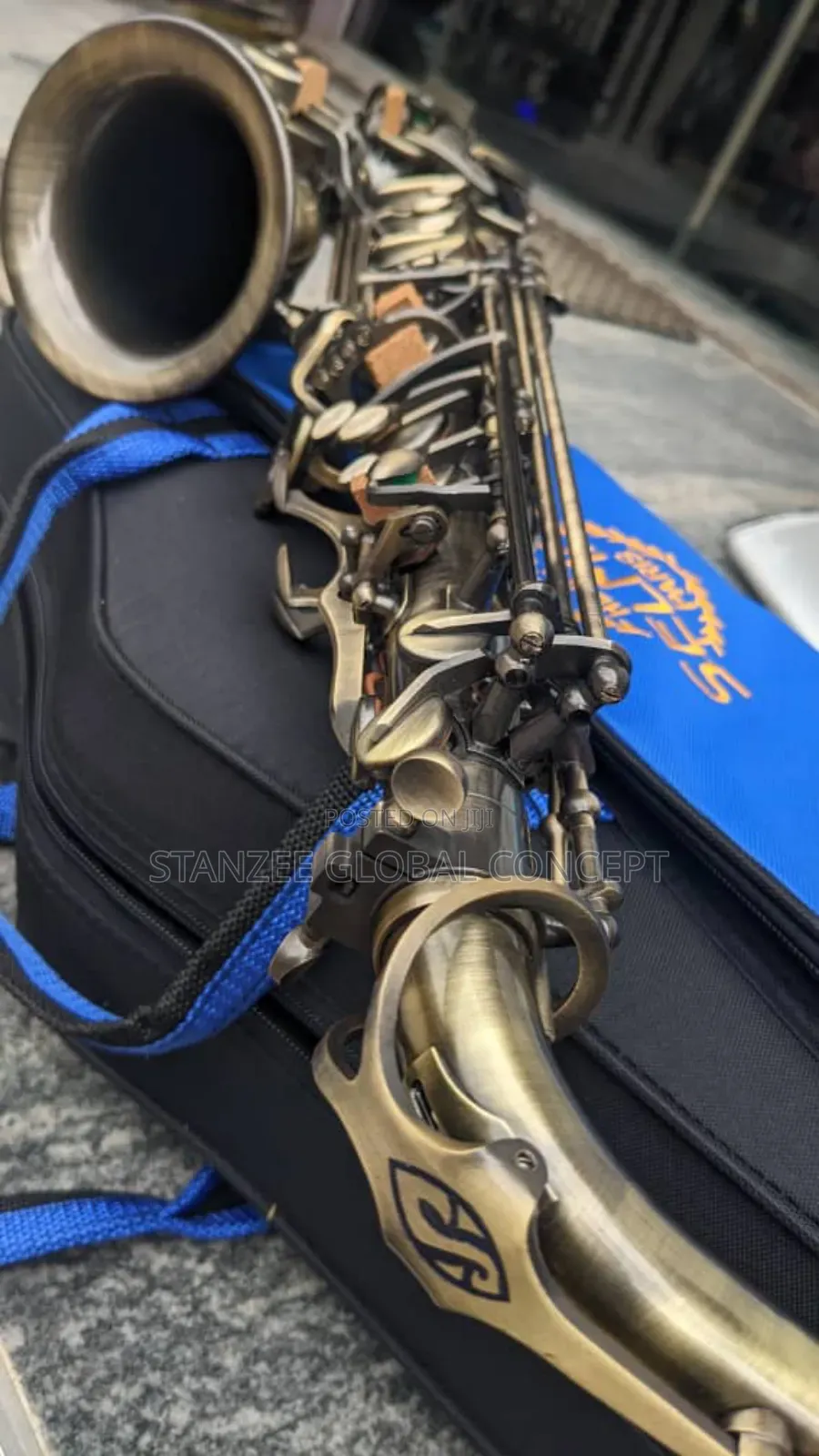 Quality Bronze Selmer Alto Saxophone
