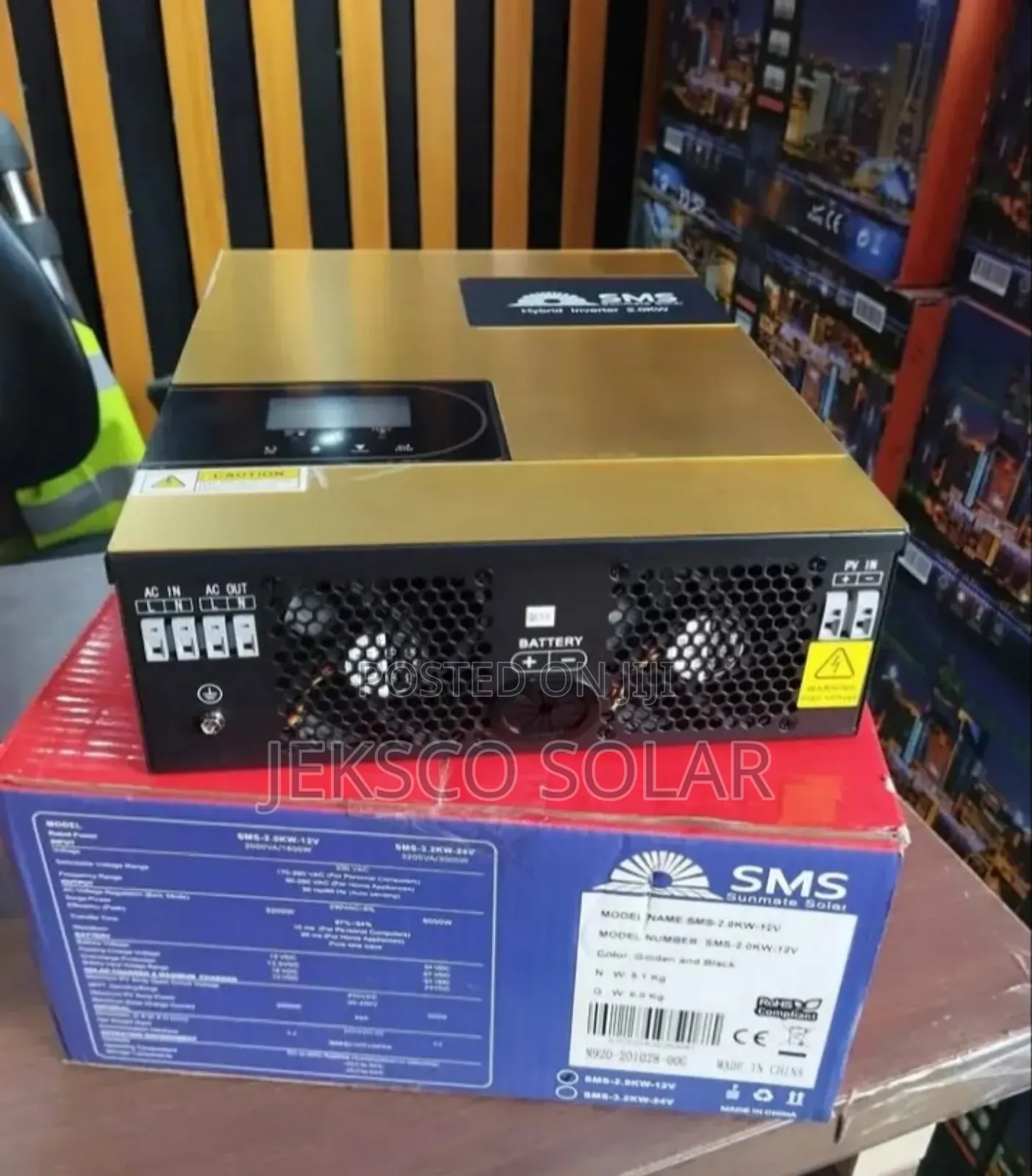 2kva Sms Solar Hybrid Inverter, 12v