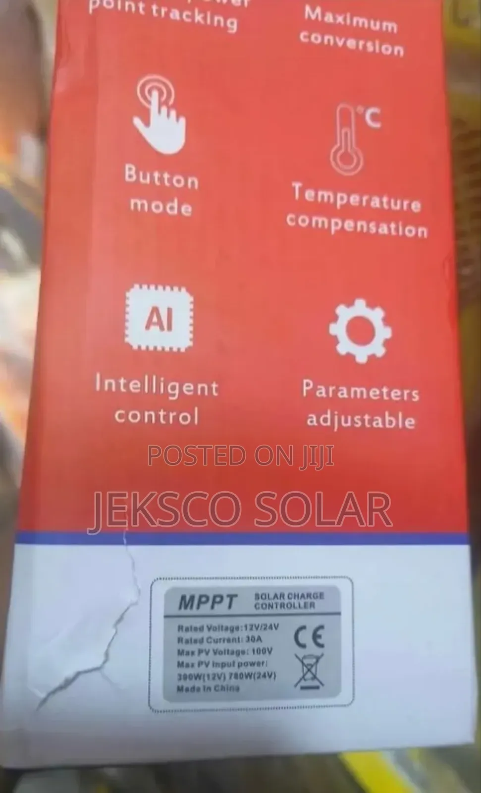 30ah Sms Solar Charge Controller, 12v, 24v