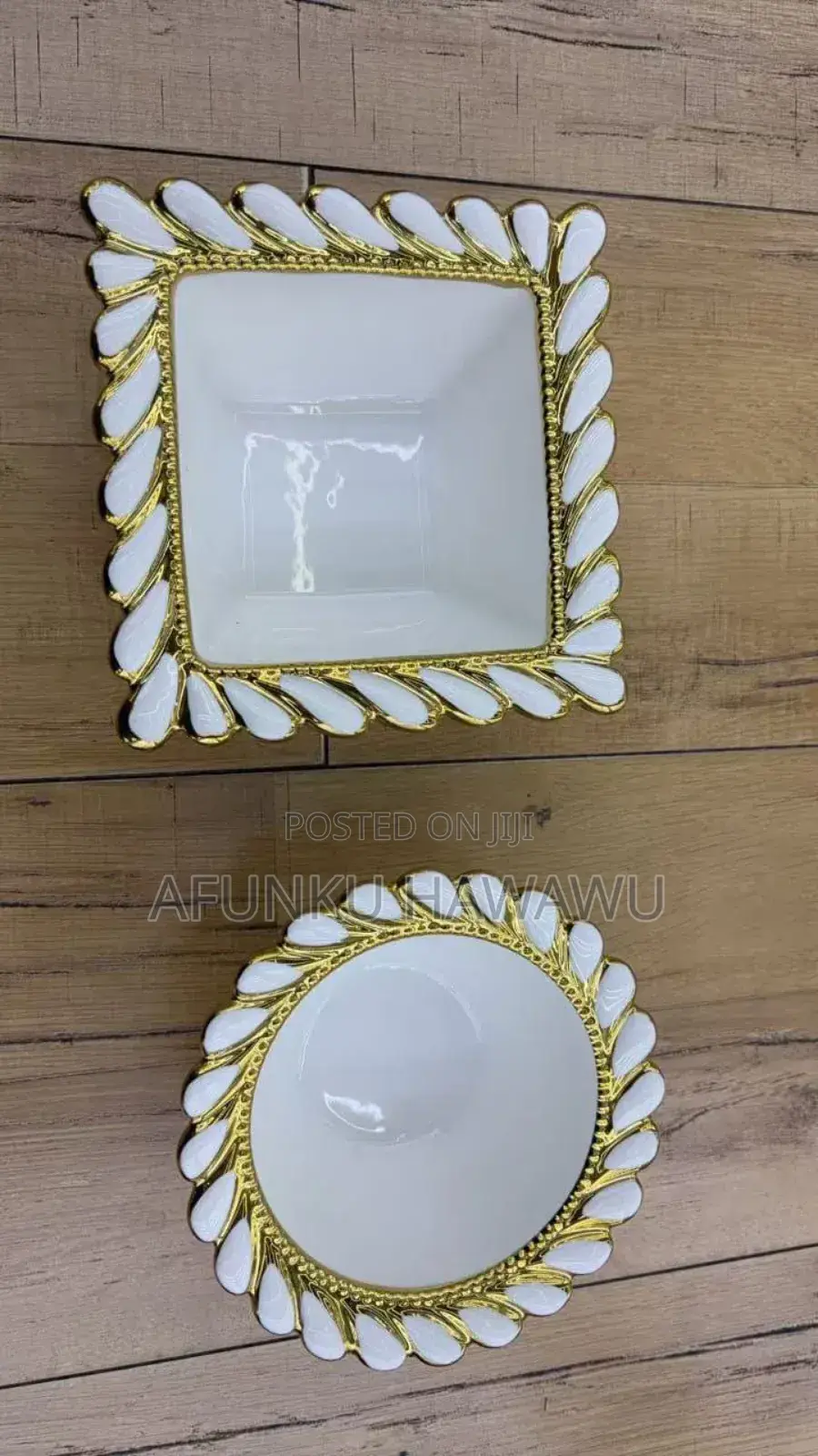 Luxury Quality Gold Plate (12pcs)