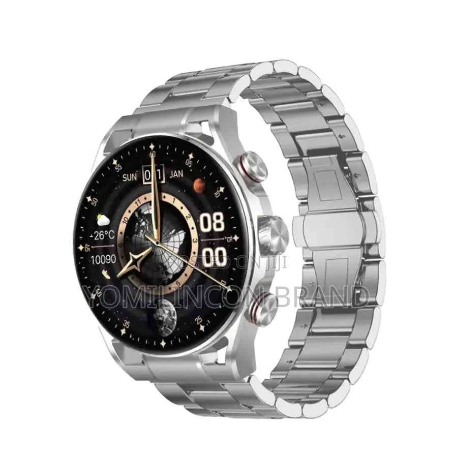 Green Lion Chrono Pro Smart Watch - Silver