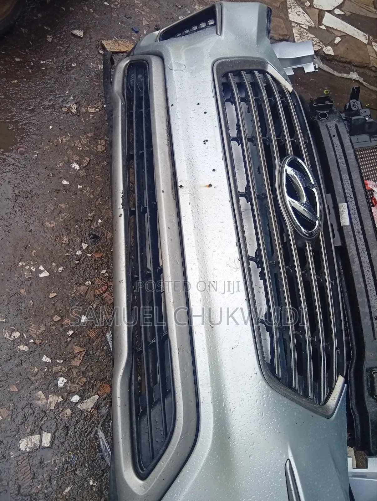 Hyundai Santa Fe 2016-2018 Complete Front Bumper
