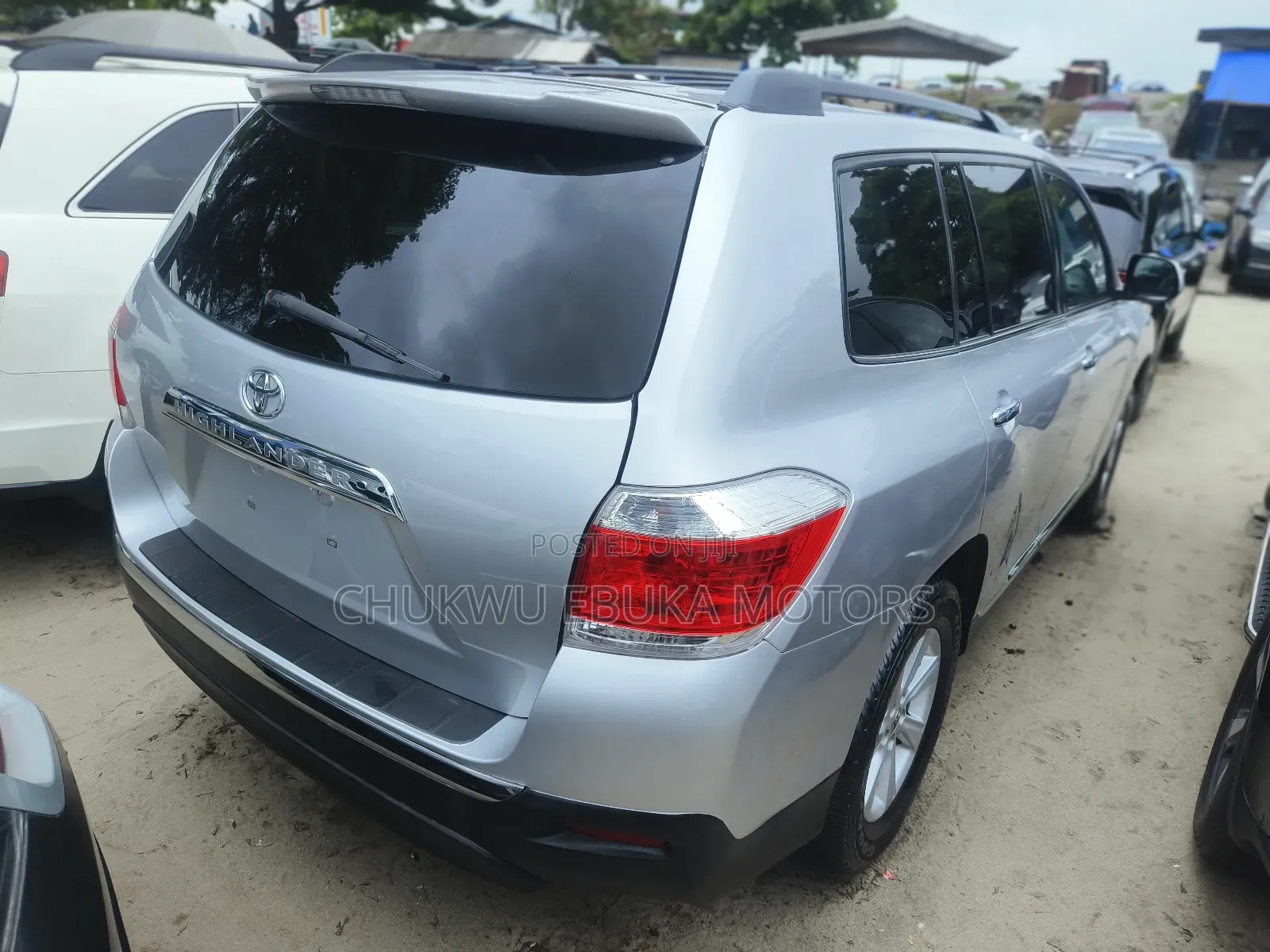 Toyota Highlander Limited 3.5l 4WD 2013 Silver