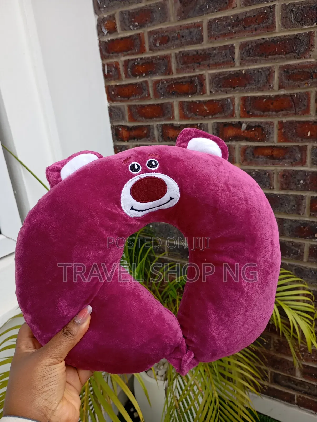 Bear Kids Travel Neck Pillow