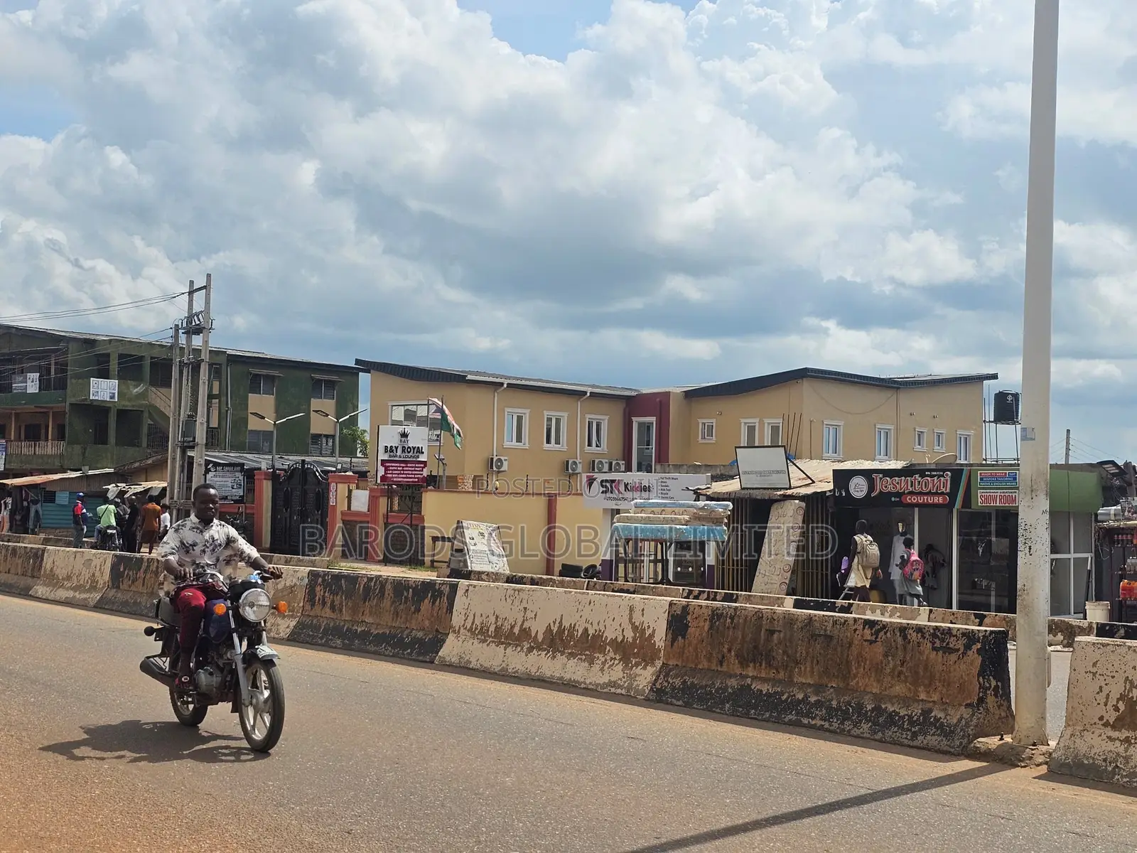 Commercial Land With Existing Building on Adigbe Road