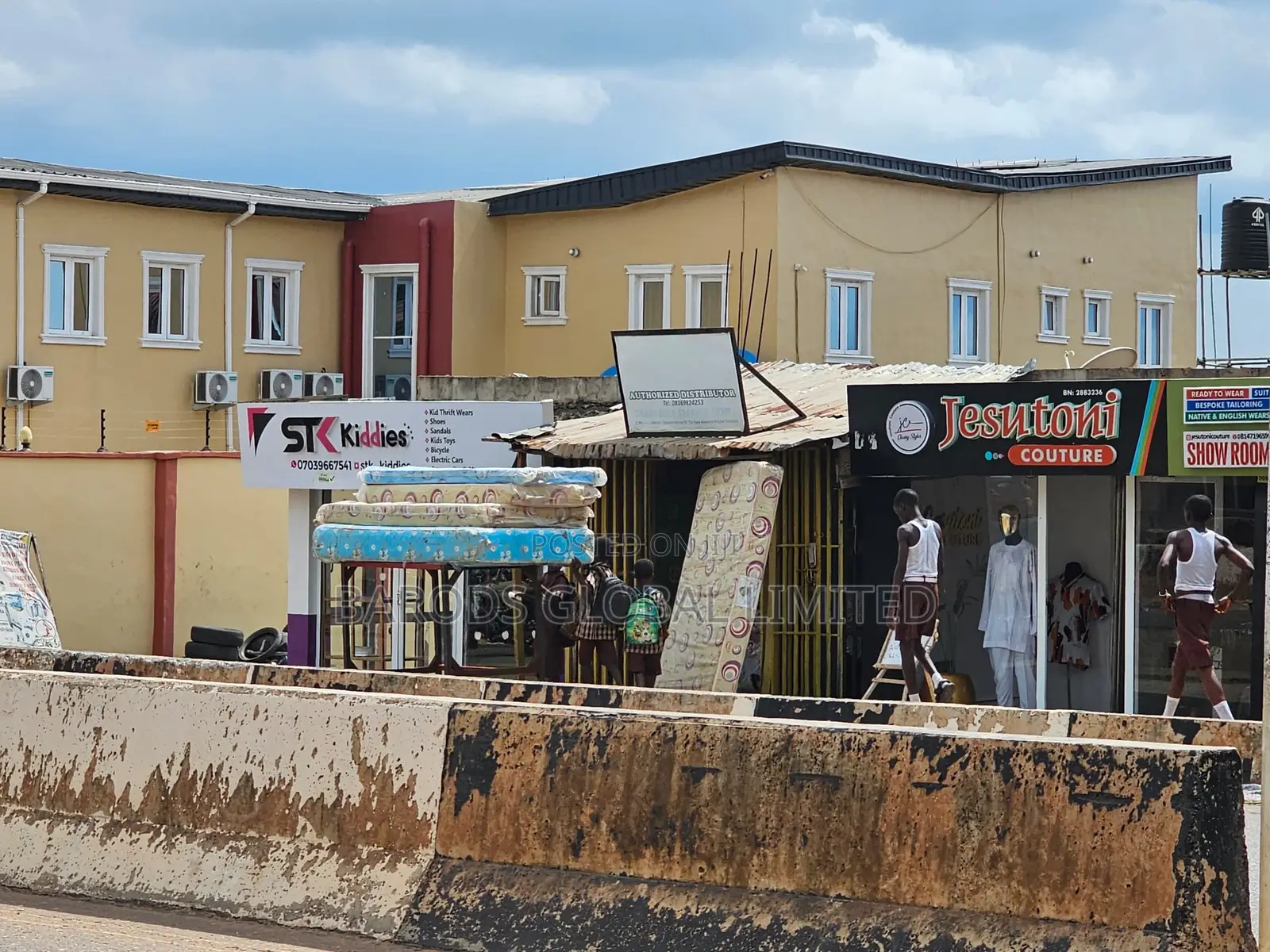 Commercial Land With Existing Building on Adigbe Road