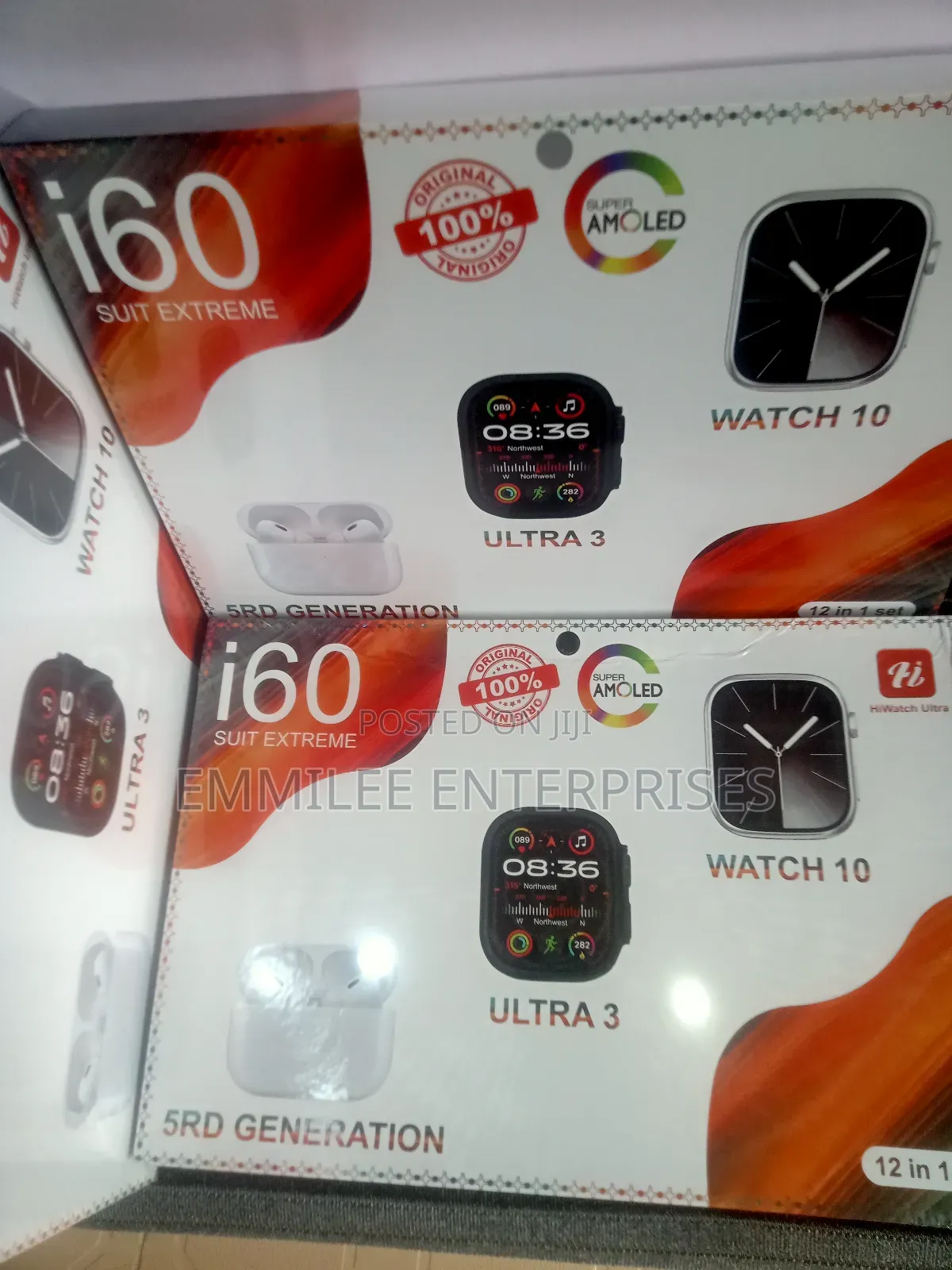 I60 Two Smart Watch in One Series 10 and Ultra 2