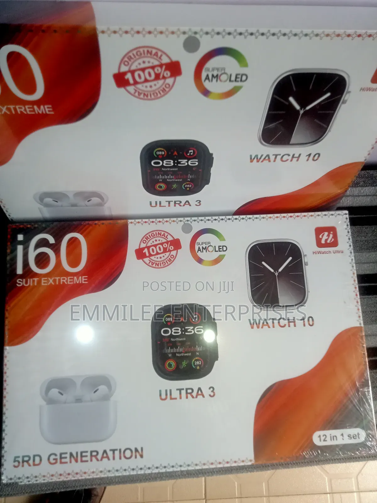 I60 Two Smart Watch in One Series 10 and Ultra 2