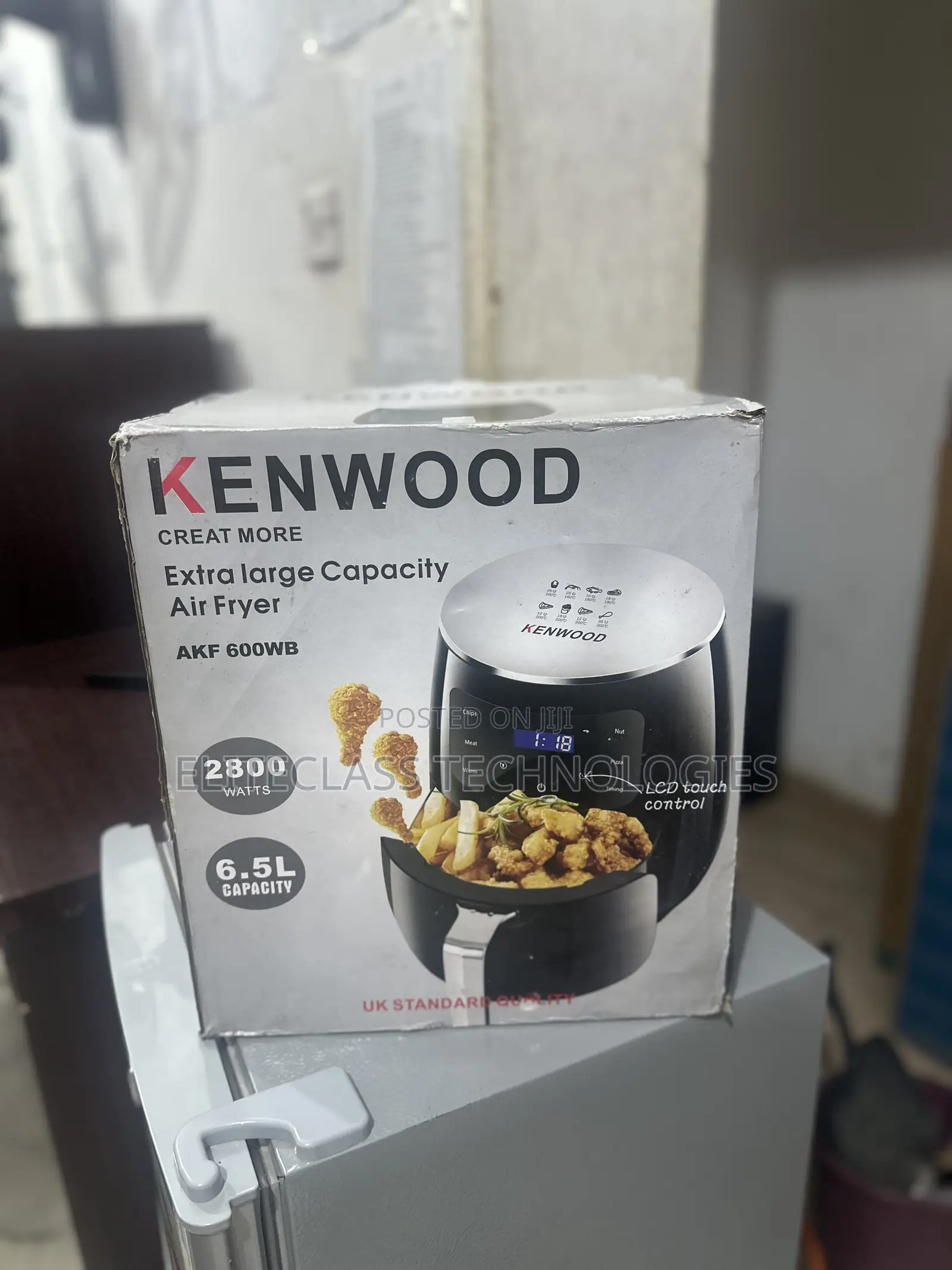 Kenwood Powerfry 2800watts Digital Air Fryer 6.5l
