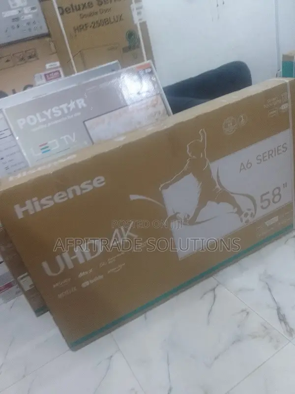 Hisense 58′′ A6n – Direct-Full‐Array Led for Deep Blacks