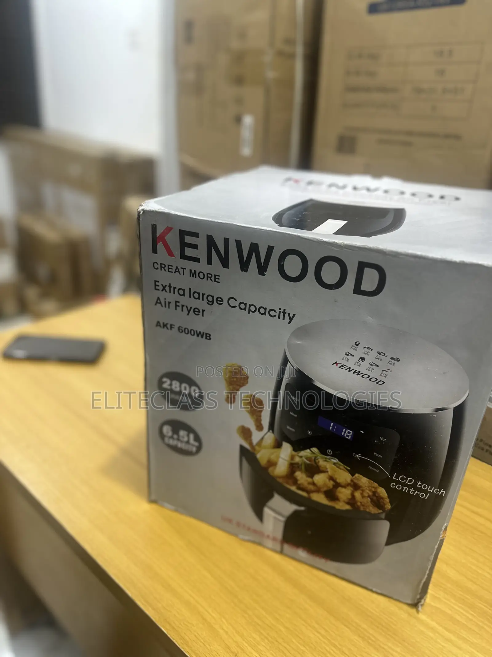 Kenwood Regalfry 2800w 6.5l Air Fryer