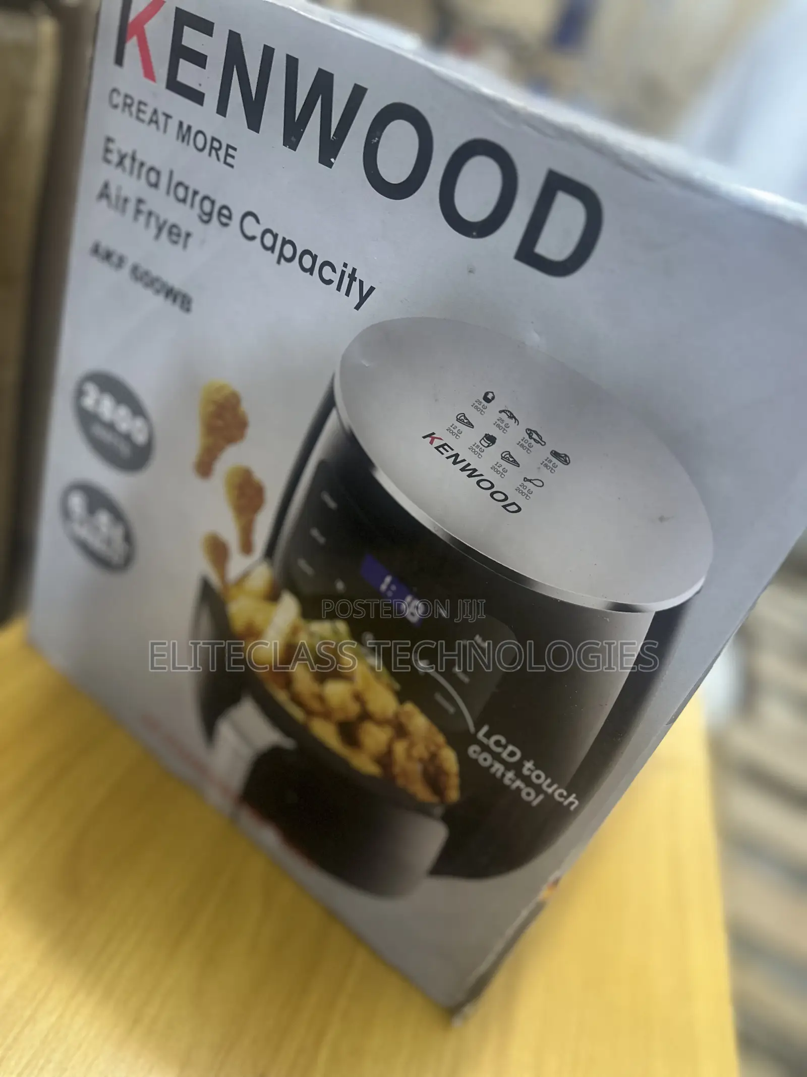 Kenwood Platinumfry 2800watts 6.5l Air Fryer