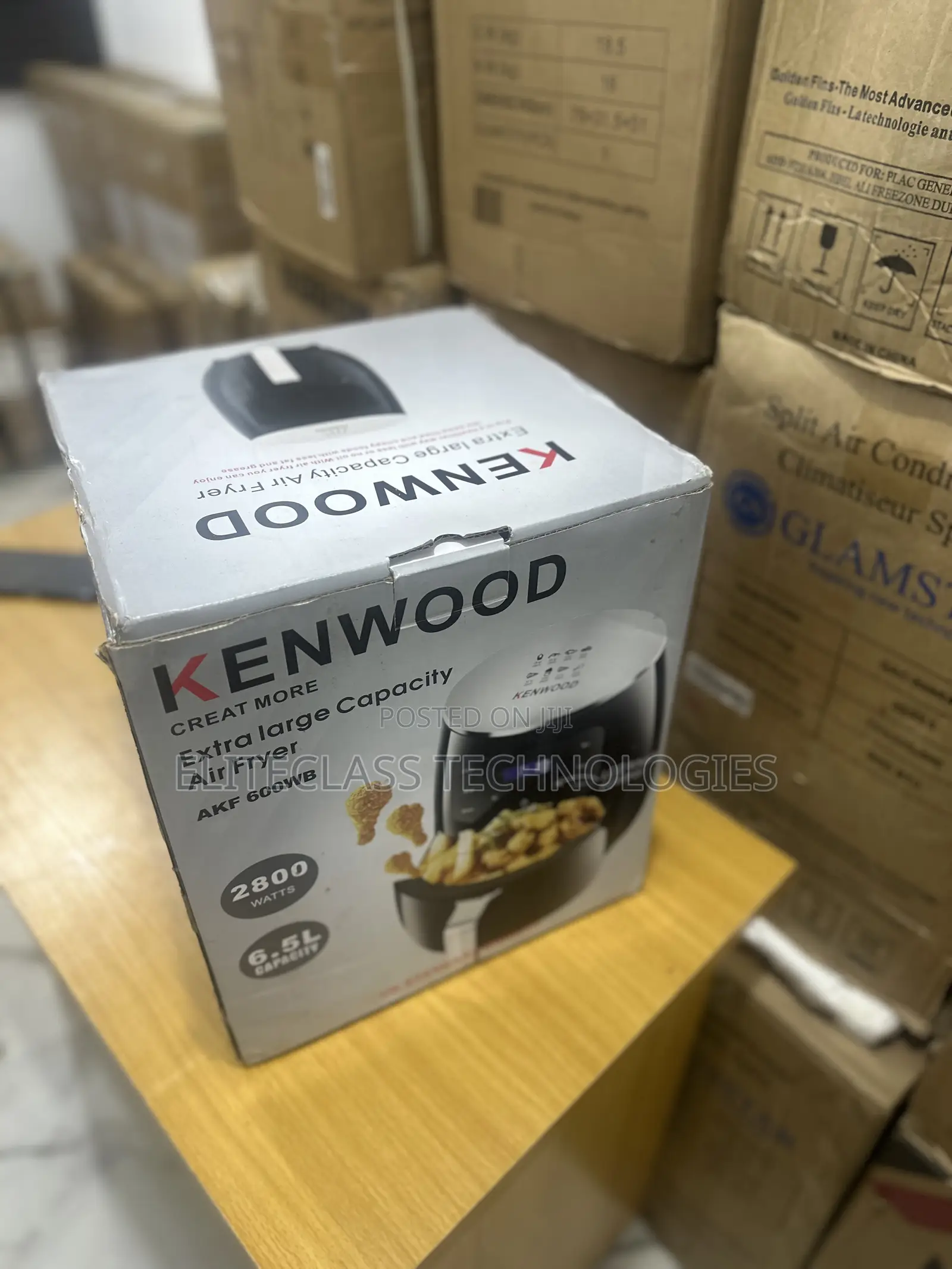 Kenwood Crispyjoy 6.5l Extra Large Capacity Air Fryer