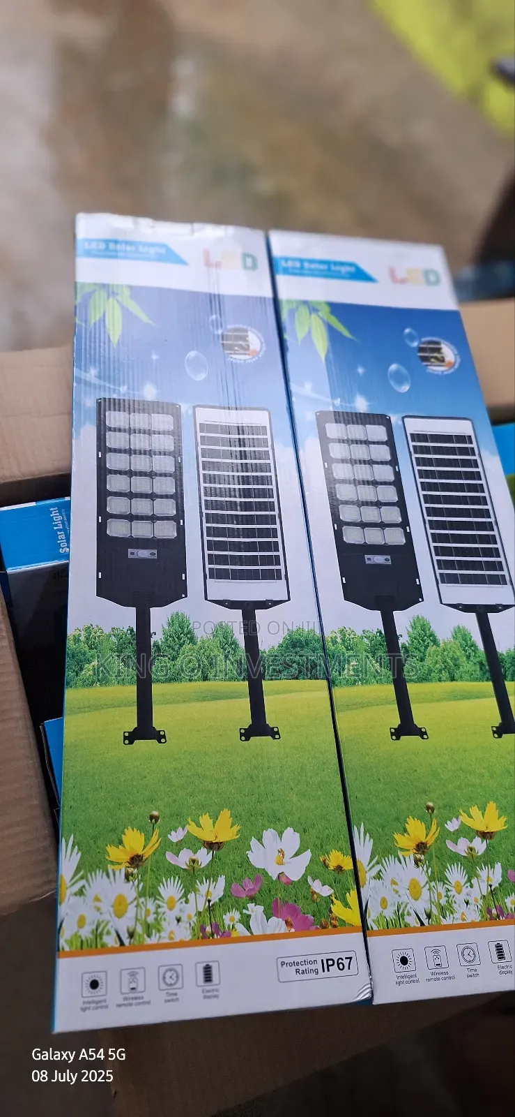 500w Solar Street 18 in 1 Lights