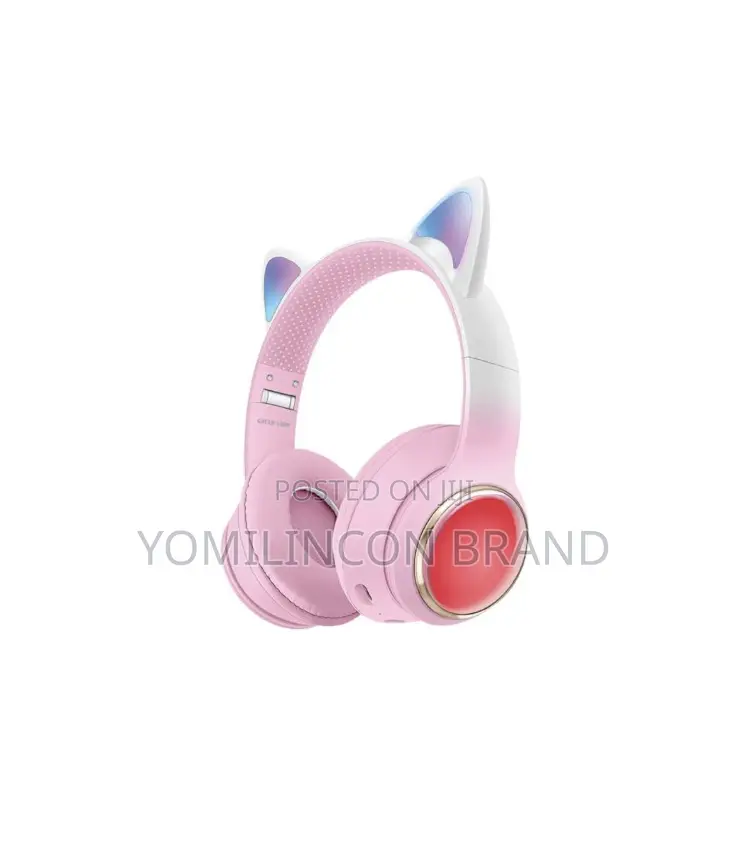 Green Lion Gl-400 Kids Wireless Head Phone - Pink