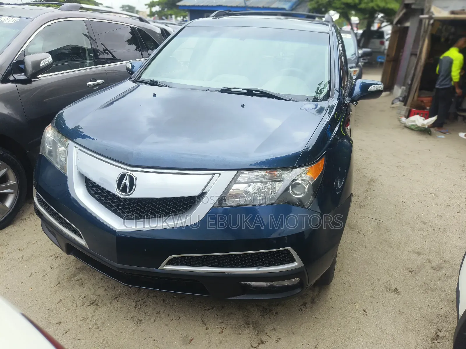 Acura MDX Technology Package SUV AWD (3.7L 6cyl 6A) 2011 Blue
