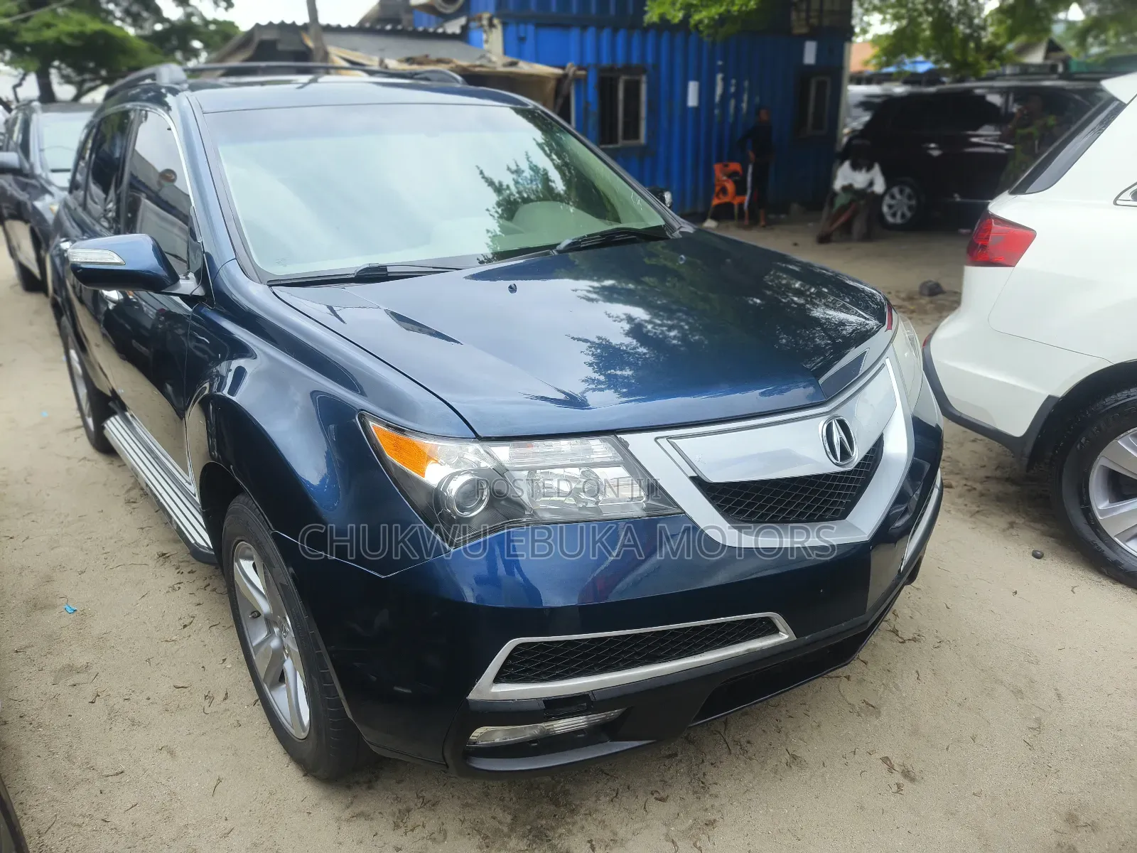 Acura MDX Technology Package SUV AWD (3.7L 6cyl 6A) 2011 Blue