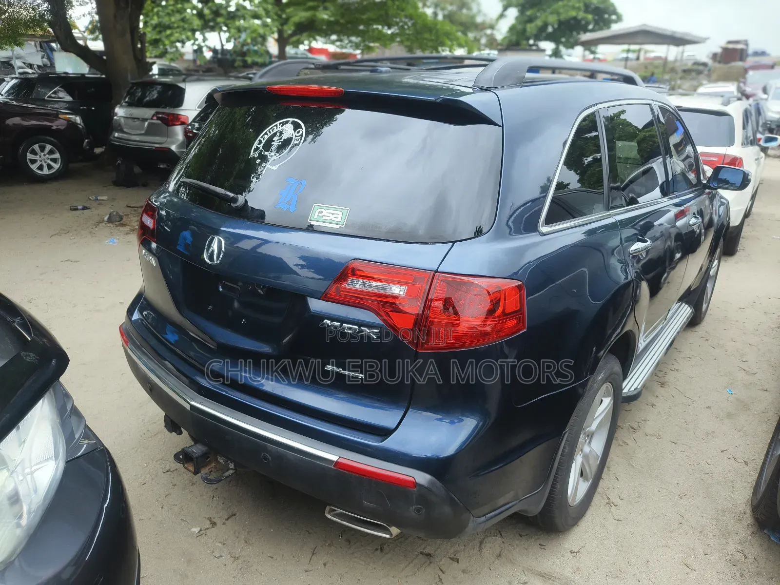 Acura MDX Technology Package SUV AWD (3.7L 6cyl 6A) 2011 Blue