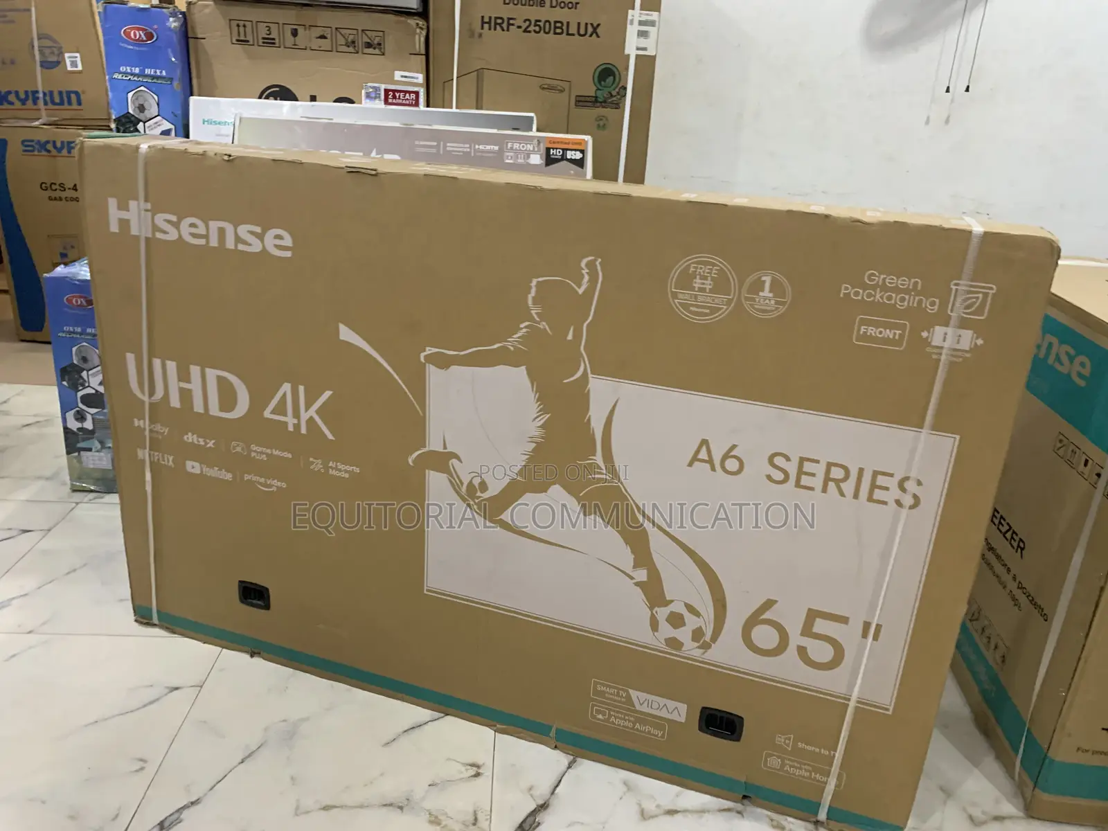 Hisense 65 Inches Smart Uhd Tv 65a6k