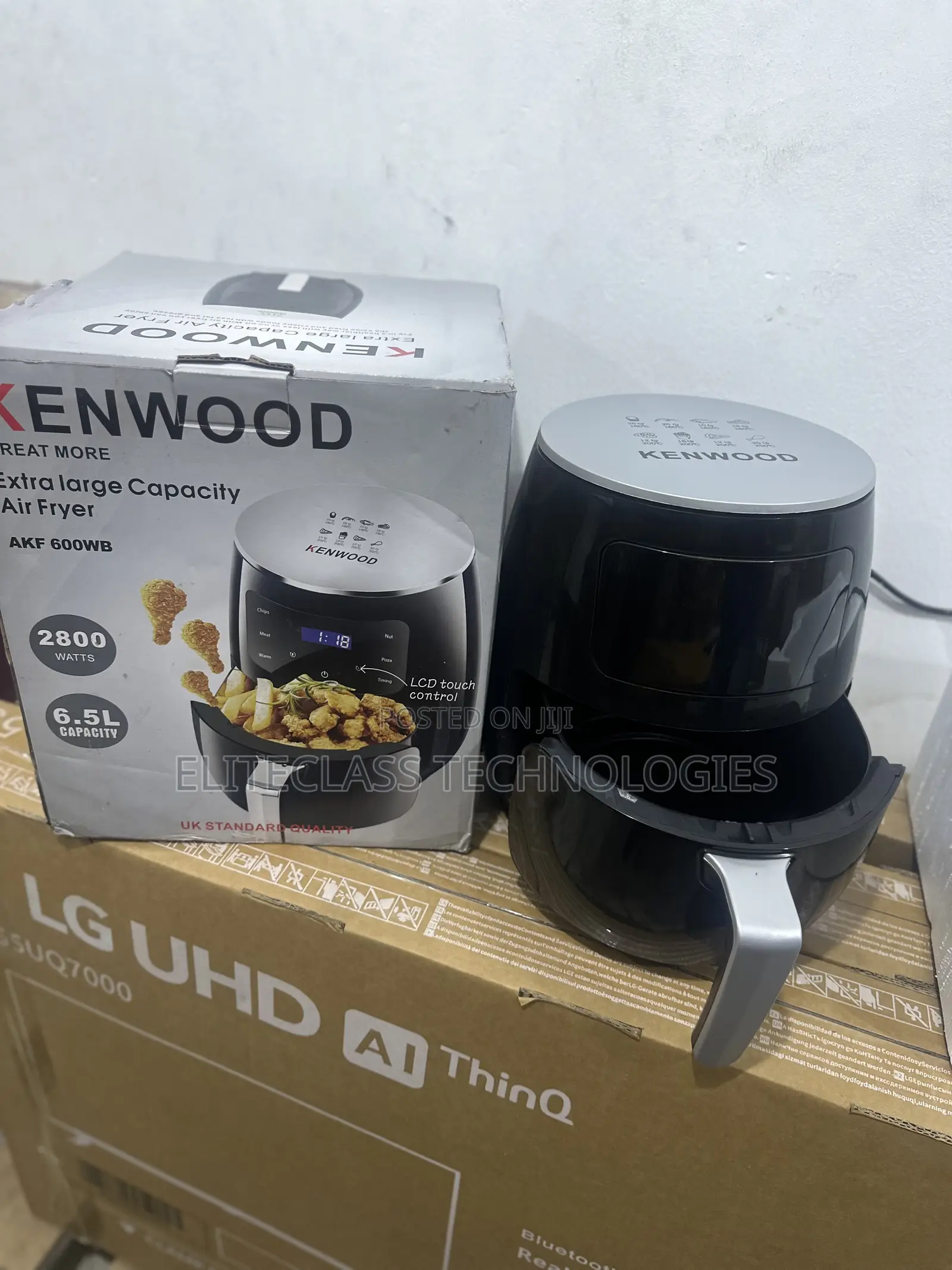 Kenwood Frymight 6.5l Extra Large Capacity Air Fryer