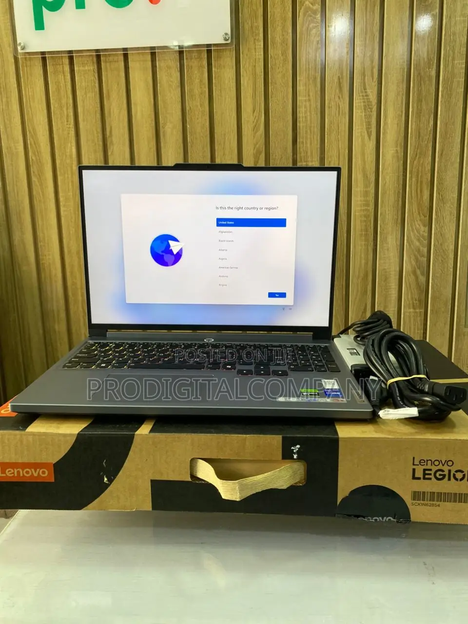 Laptop Lenovo Legion 5 16GB Intel Core I7 SSD 512GB