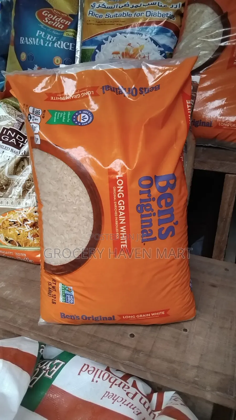 Ben's Original Long Grain Rice 5.44kg X 4