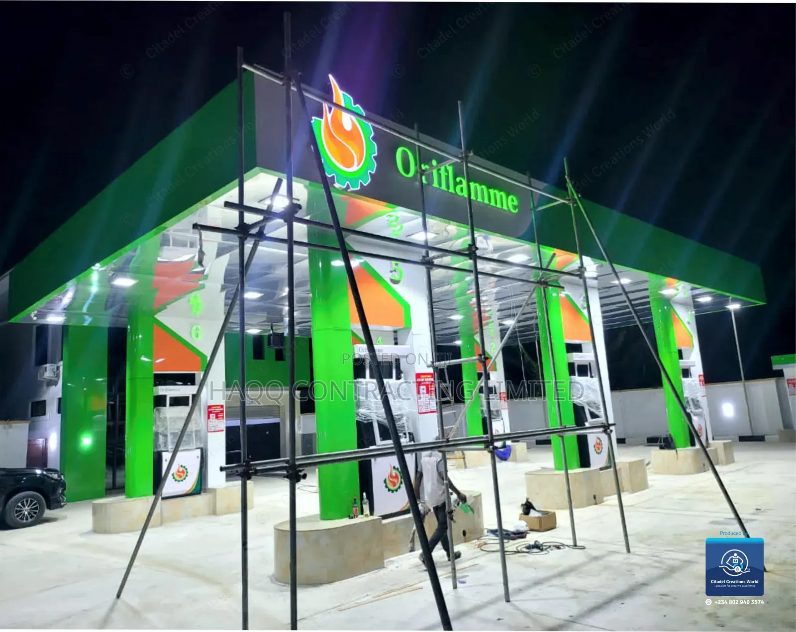 Filling Station Renovation Amd Branding