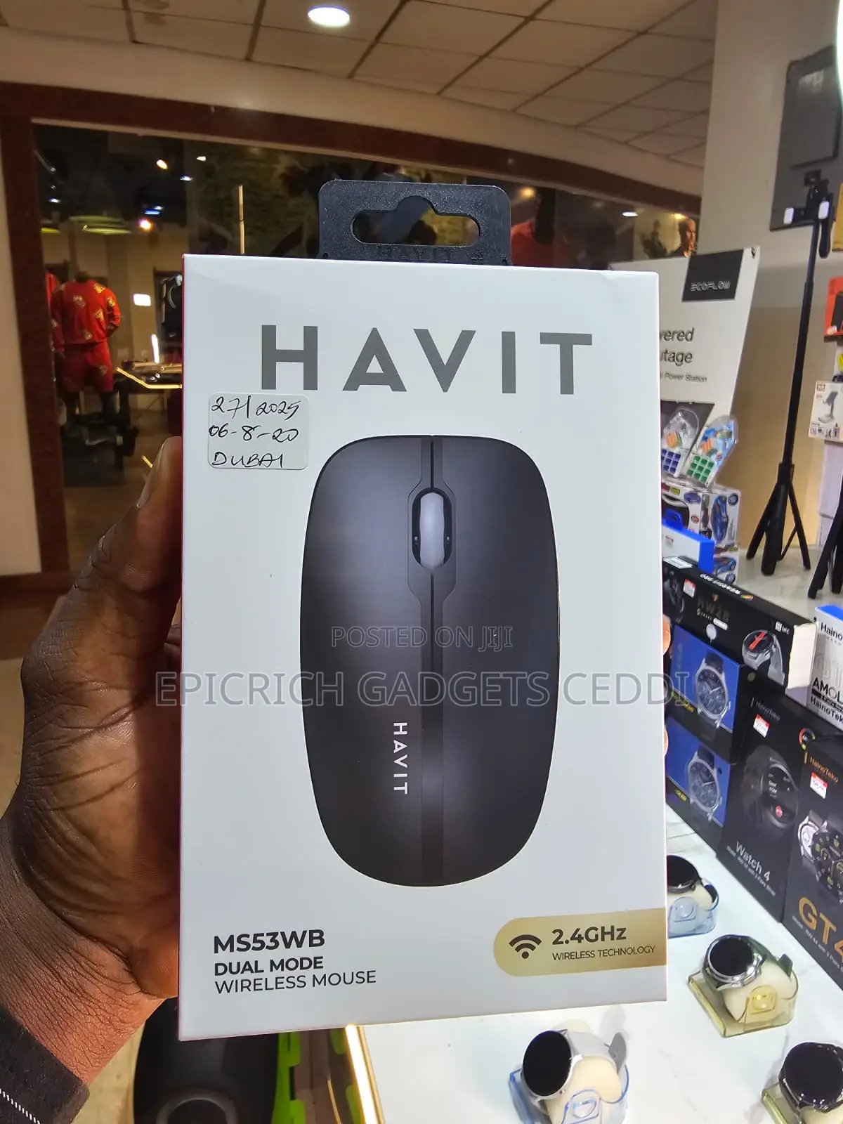 Havit Dual Mode Wireless Mouse With Usb Bluetooth