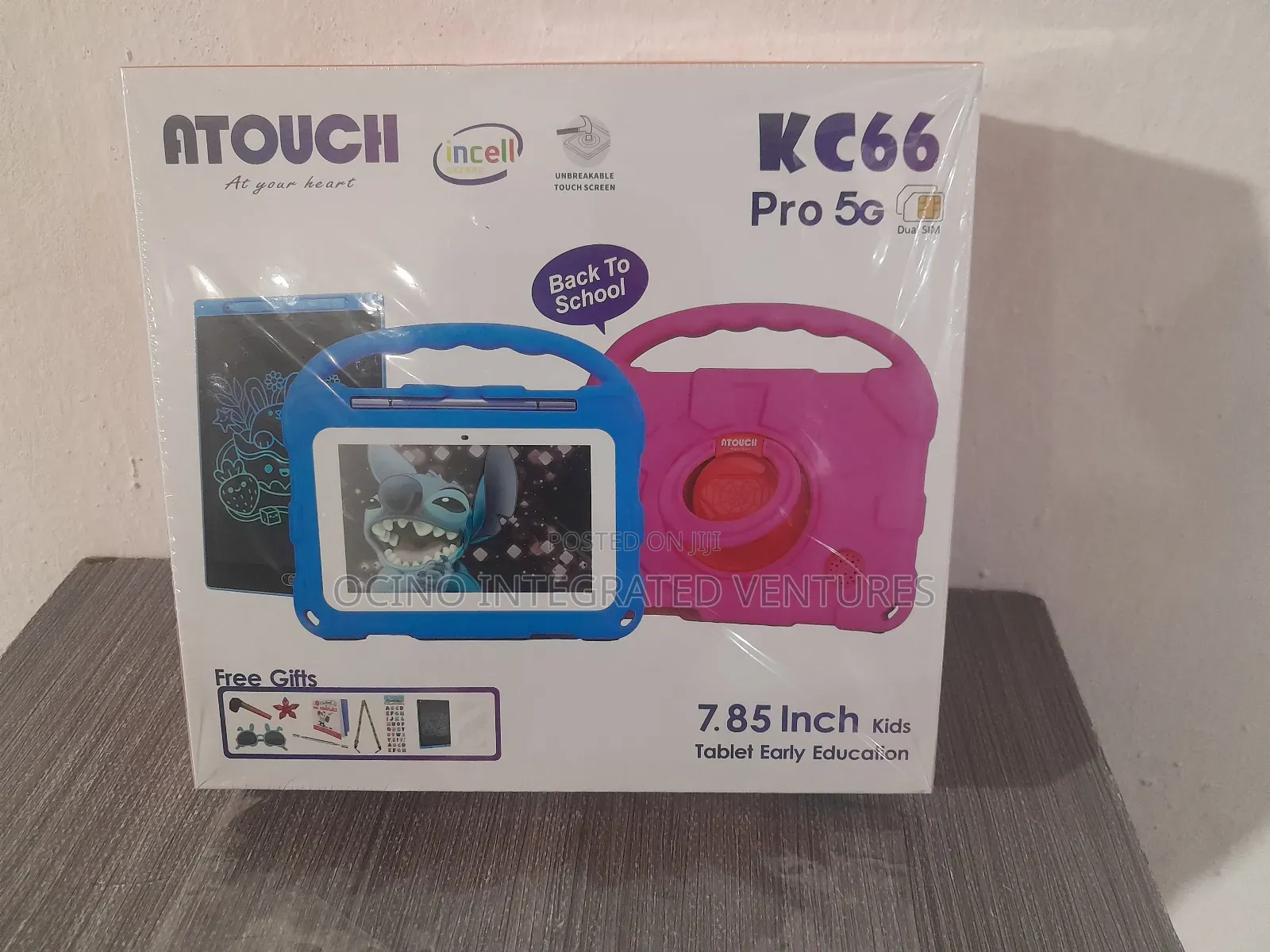 High Quality Unbreakable Screen Children Educational Tablet