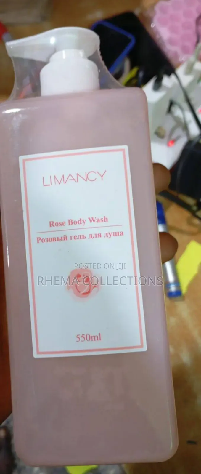 550ml Limancy Rose Body Wash