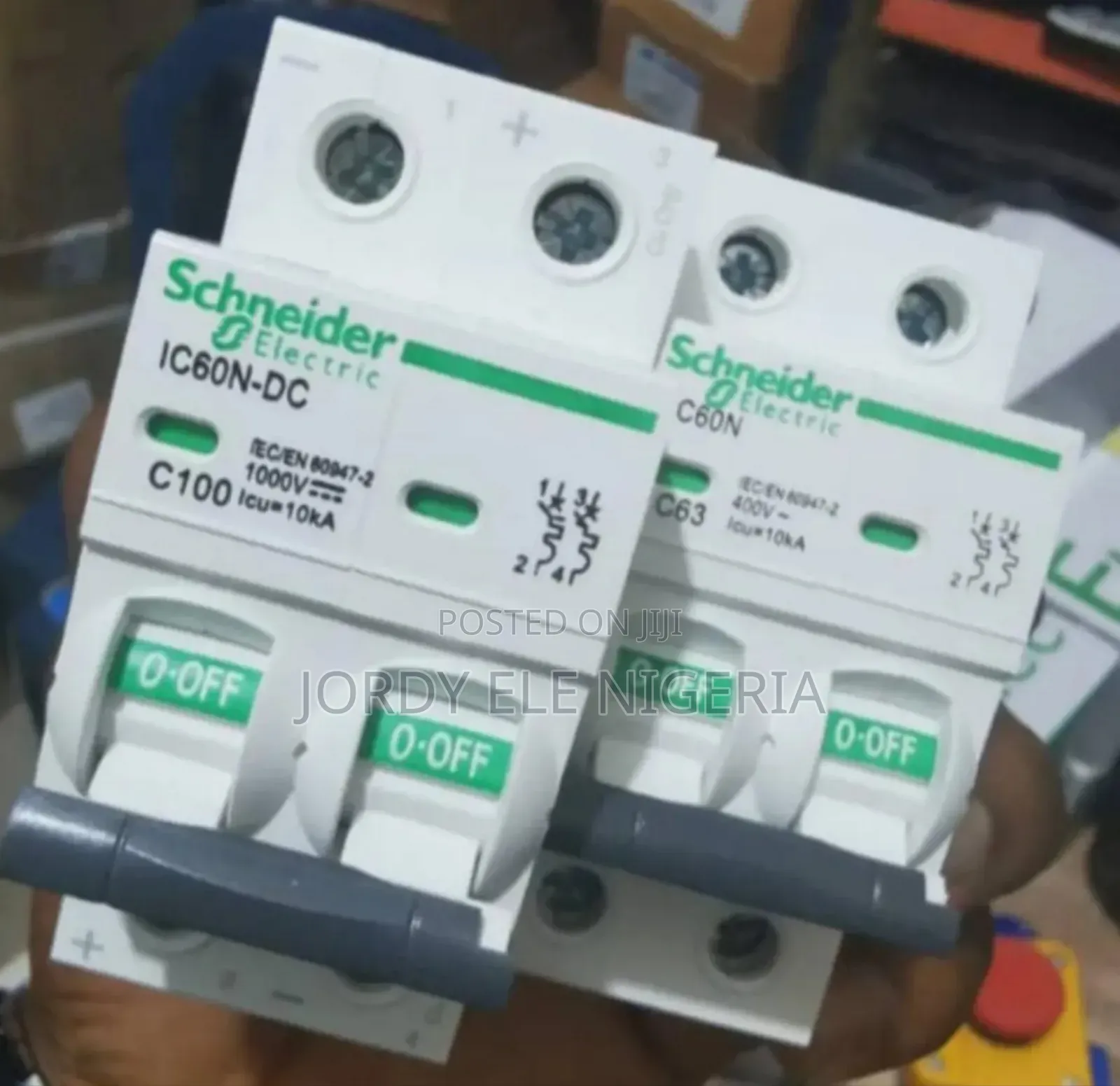 100a 2pole Schneider MCB Breaker
