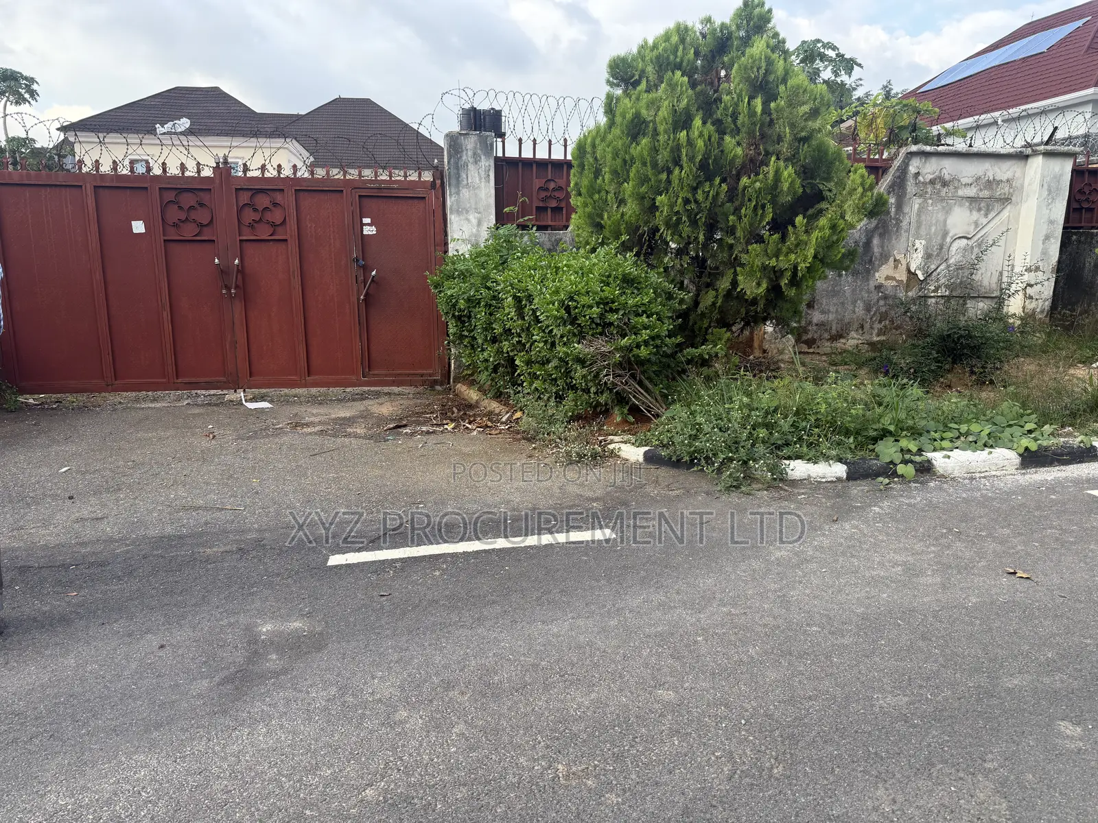 1,200 SQM Land Asokoro Main, Fenced and Gated.
