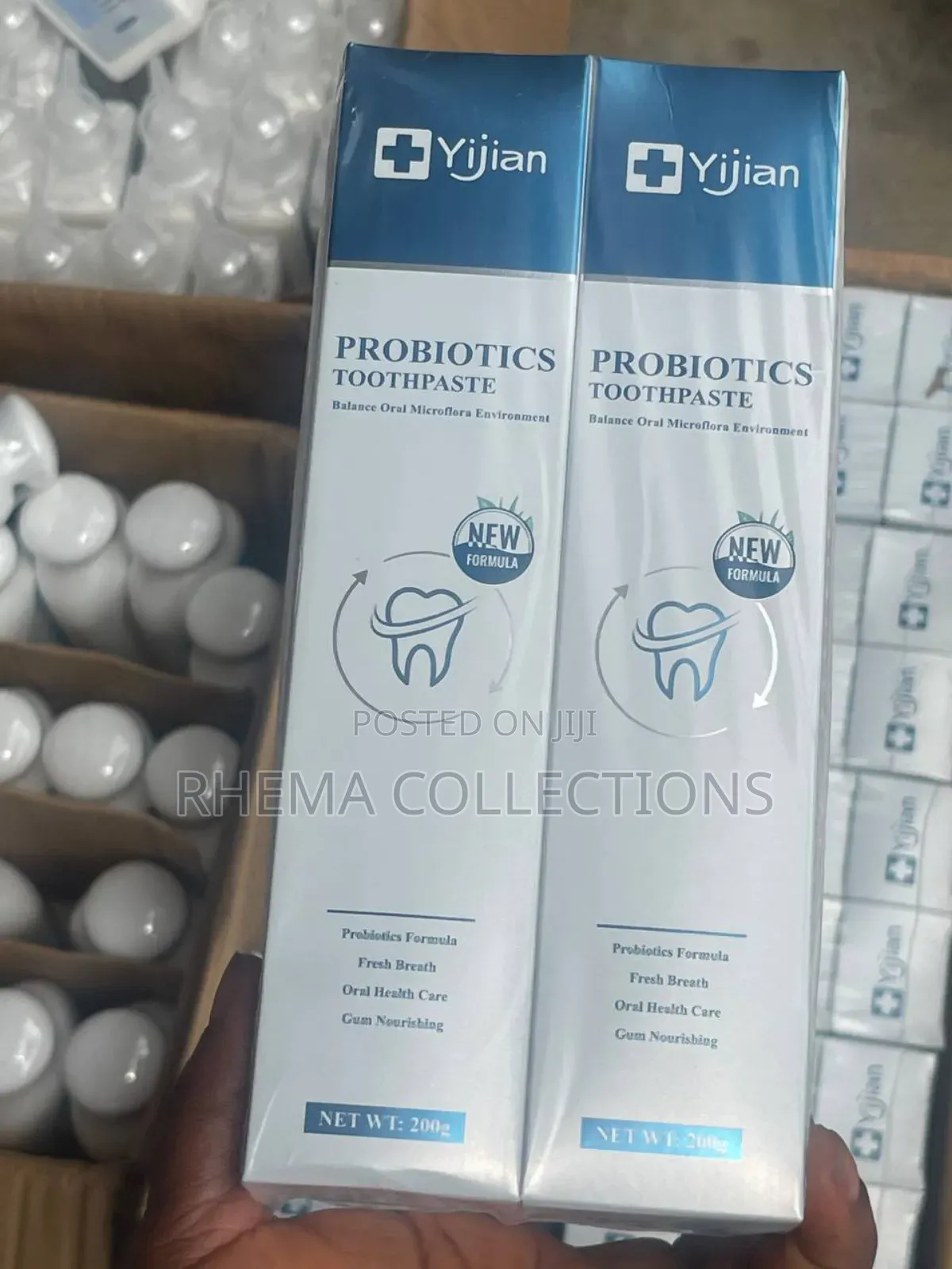 Cool Probiotics Toothpaste (Whitens/Clears Bacterials)