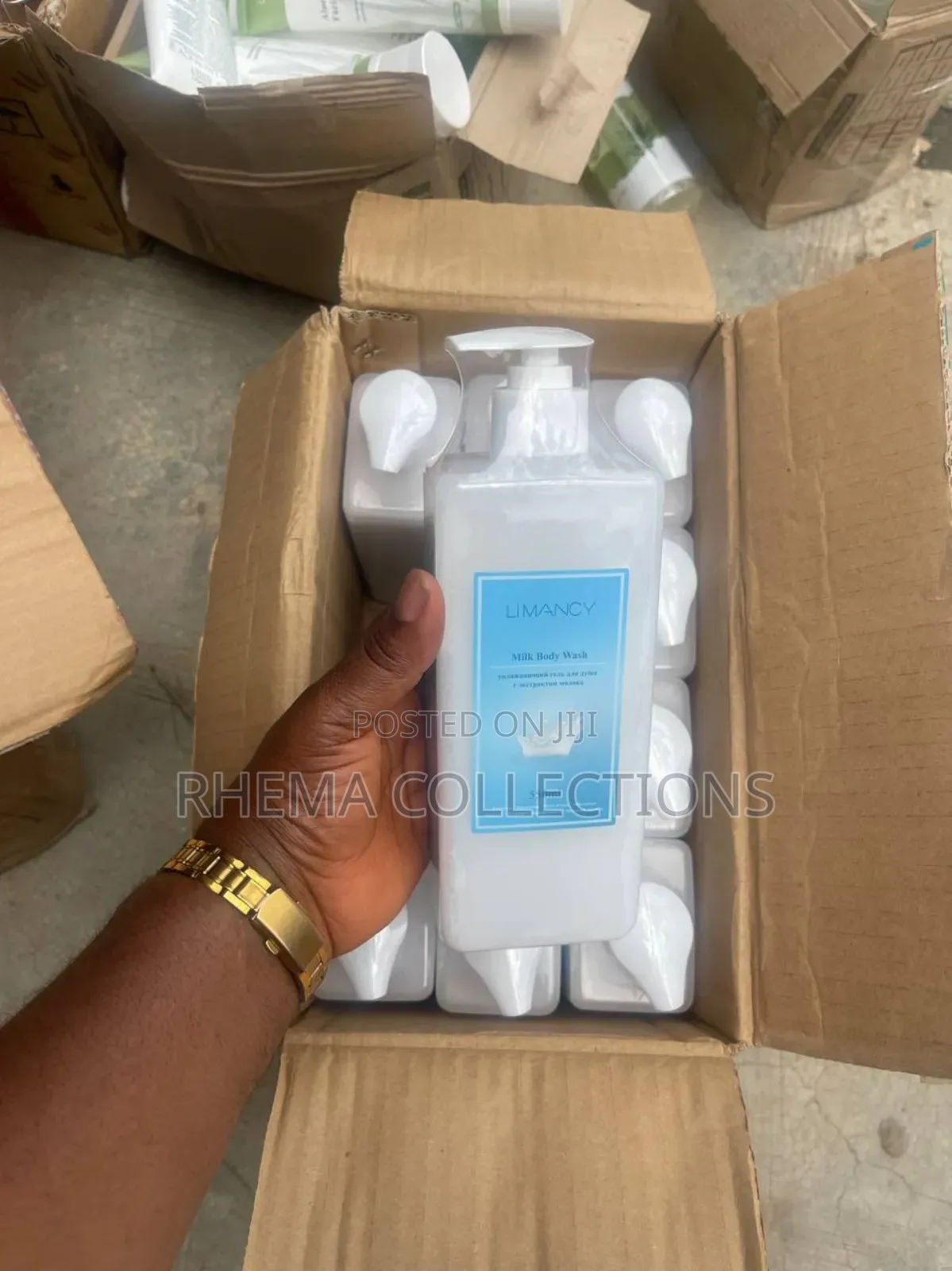 550ml Limancy Nourishing Milk Body Wash